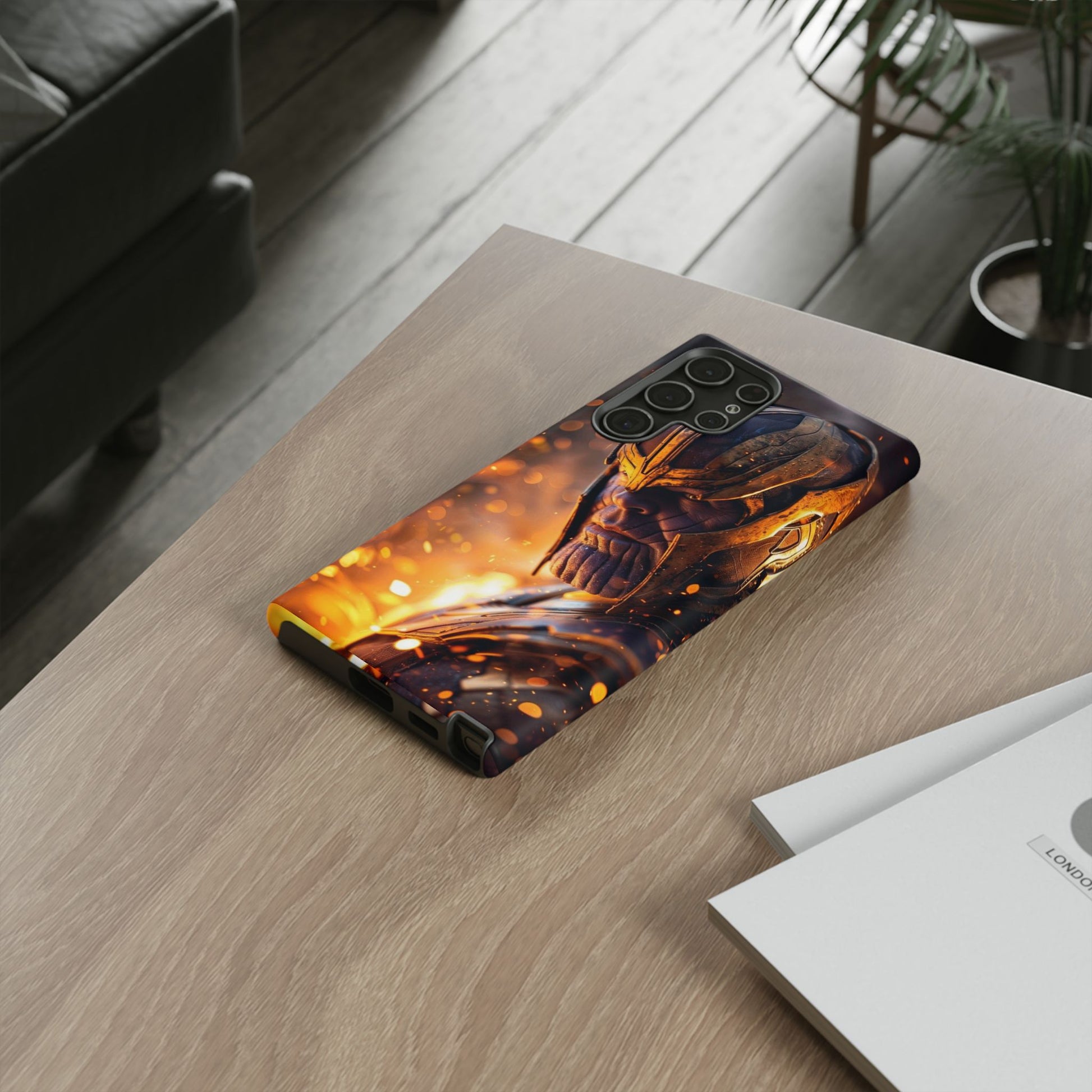 Marvel Villain Thanos Tough Cases for iPhones, Samsung, and Pixel