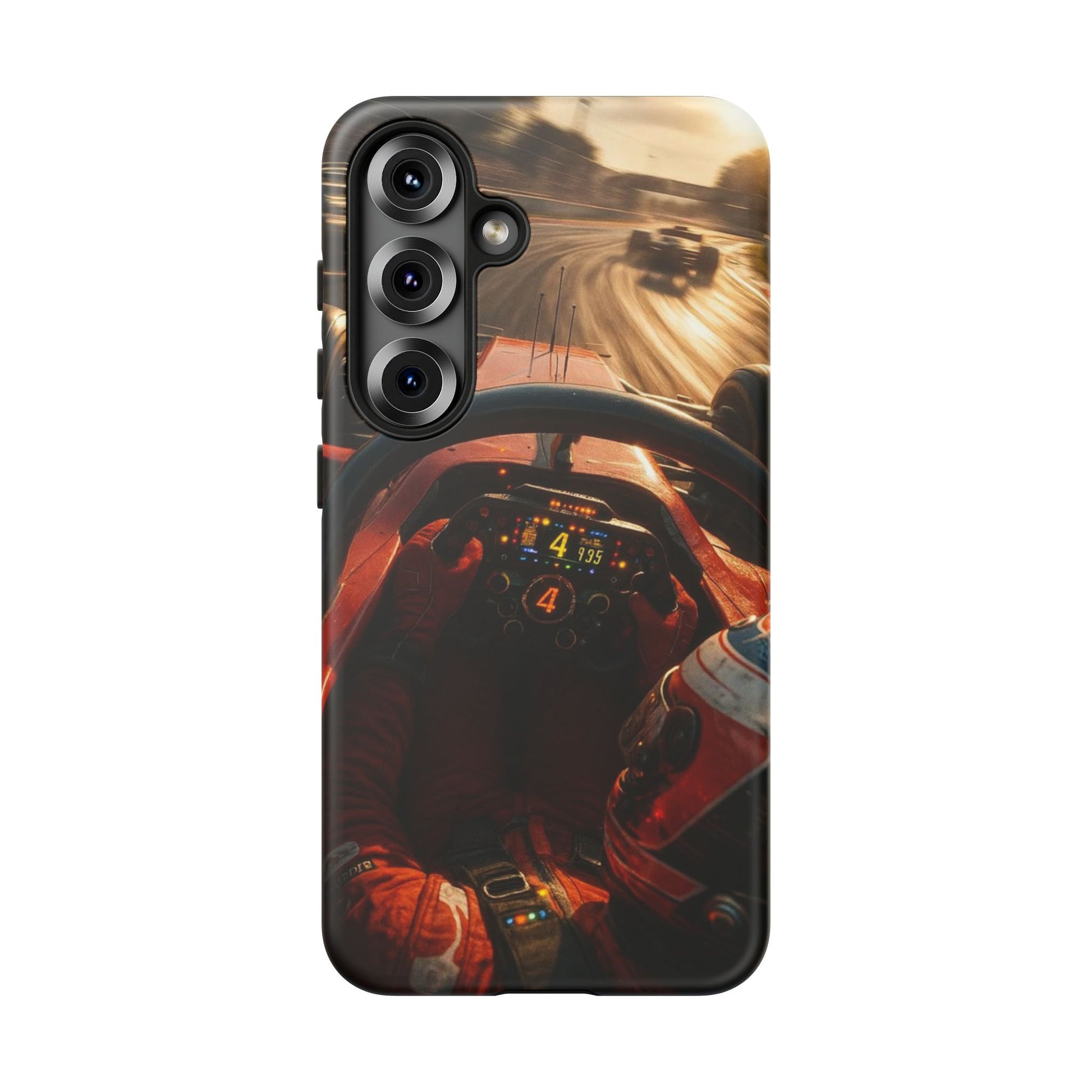 Formula 1 Cockpit Phone Case, Tough Cases for iPhones, Samsung, and Pixel