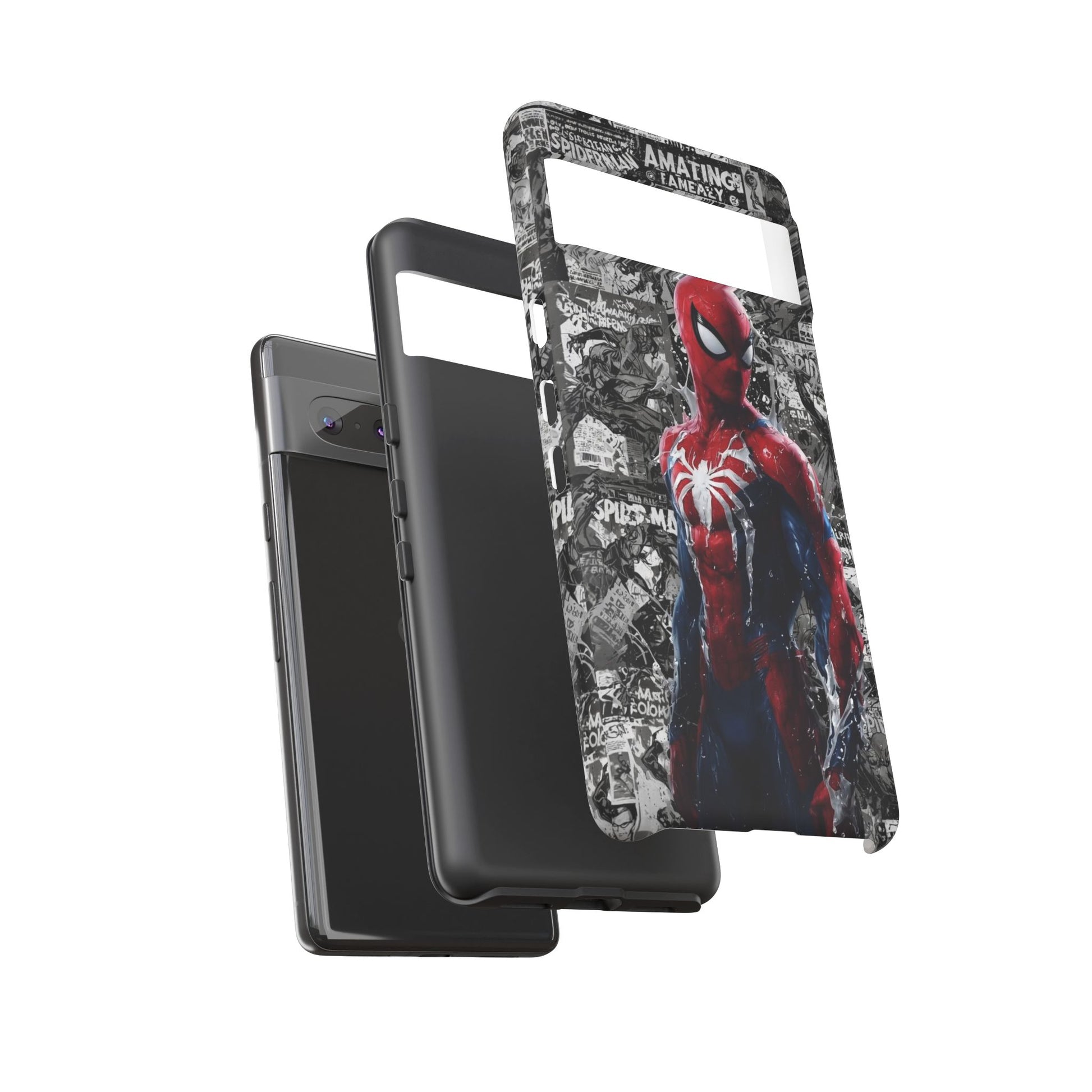 Spiderman Phone Case, Tough Cases for iPhones, Samsung, and Pixel