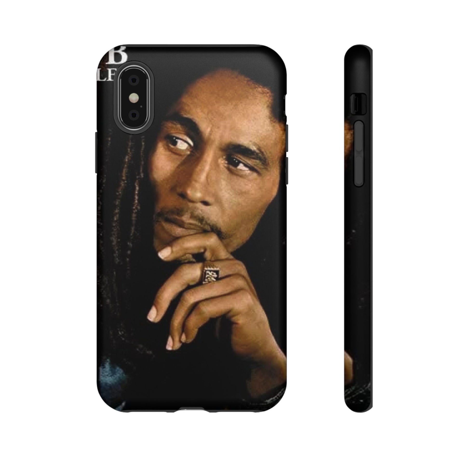 Marley Reggae Tough Cases for iPhones, Samsung, and Pixel