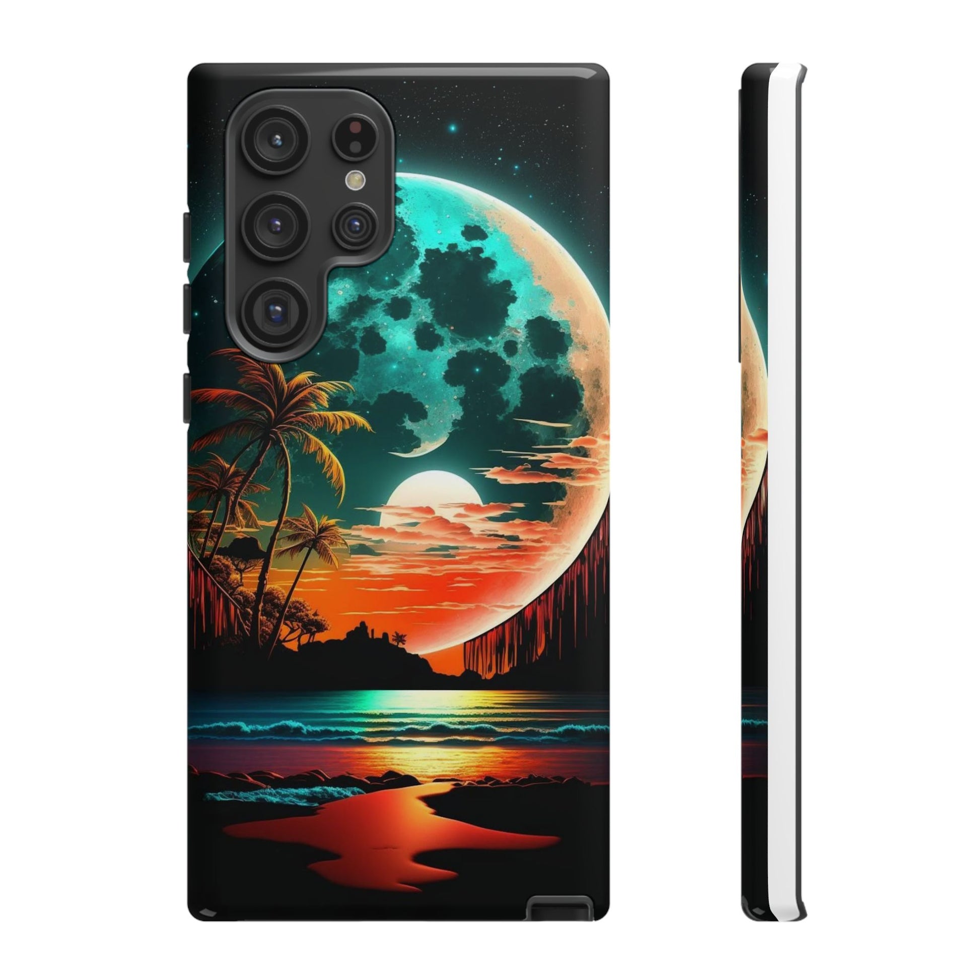 Fantasy Beach Sunset Landscape Phone Case for iPhone, Samsung Galaxy, & Pixel Phones