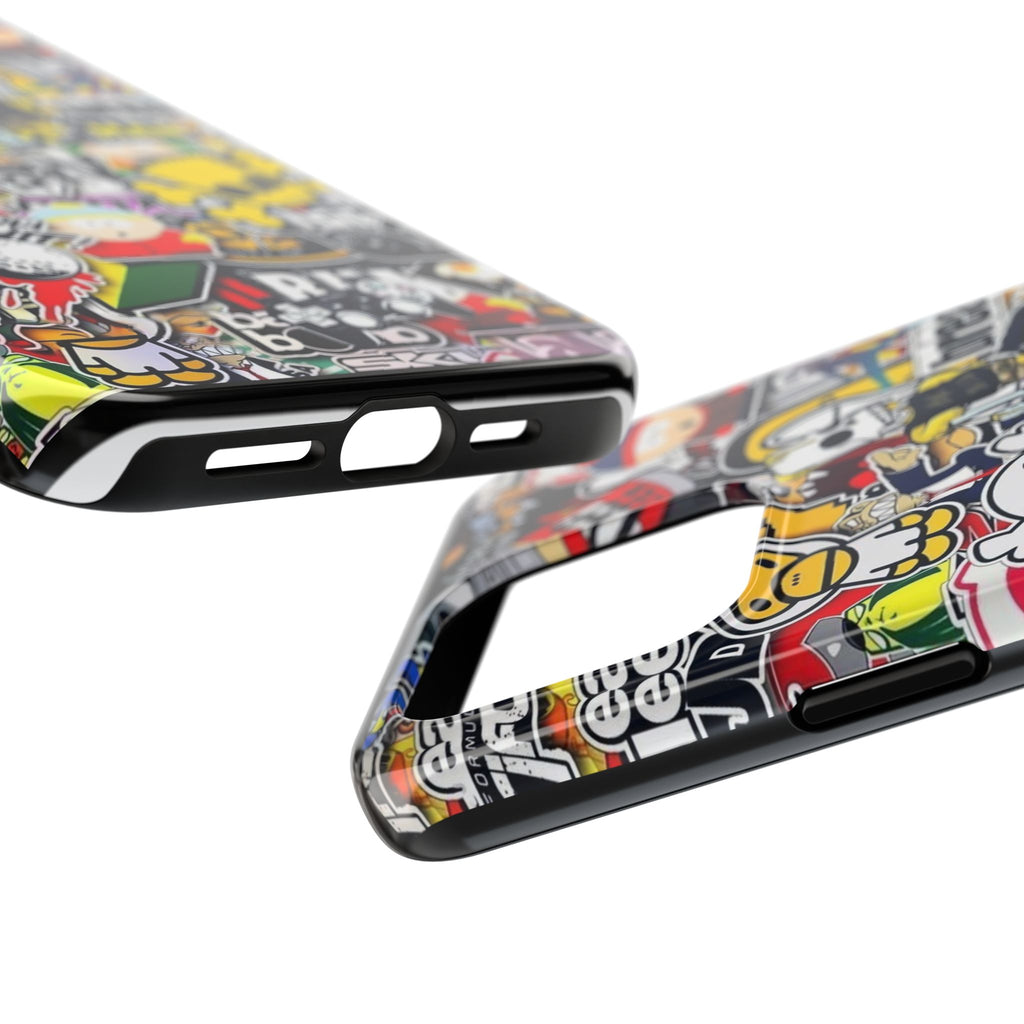 Sticker Bomb Theme Phone Case for iPhone & Samsung Galaxy Phones