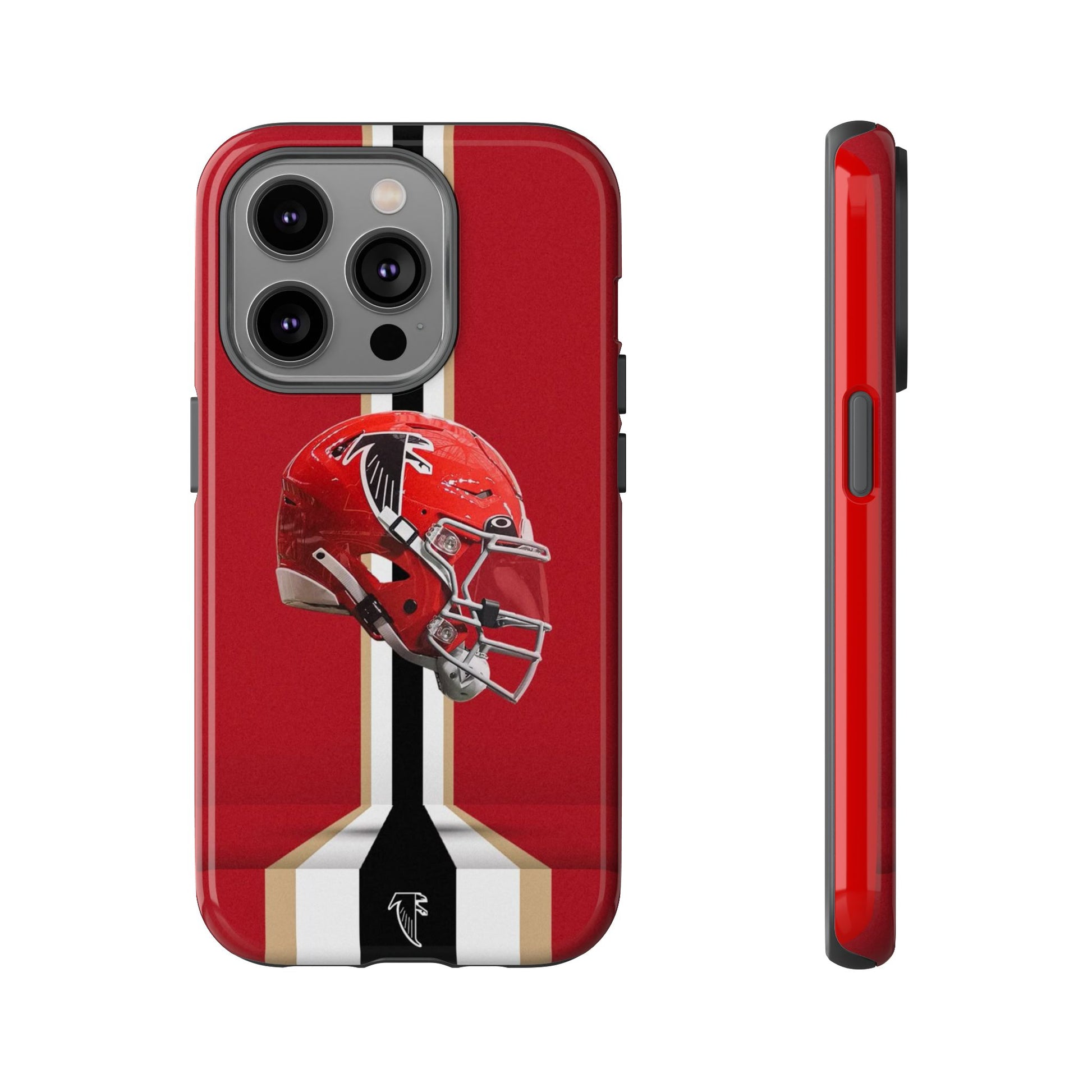 Atlanta Falcons Football Helmet Logo Tough Cases for iPhones, Samsung, and Pixel