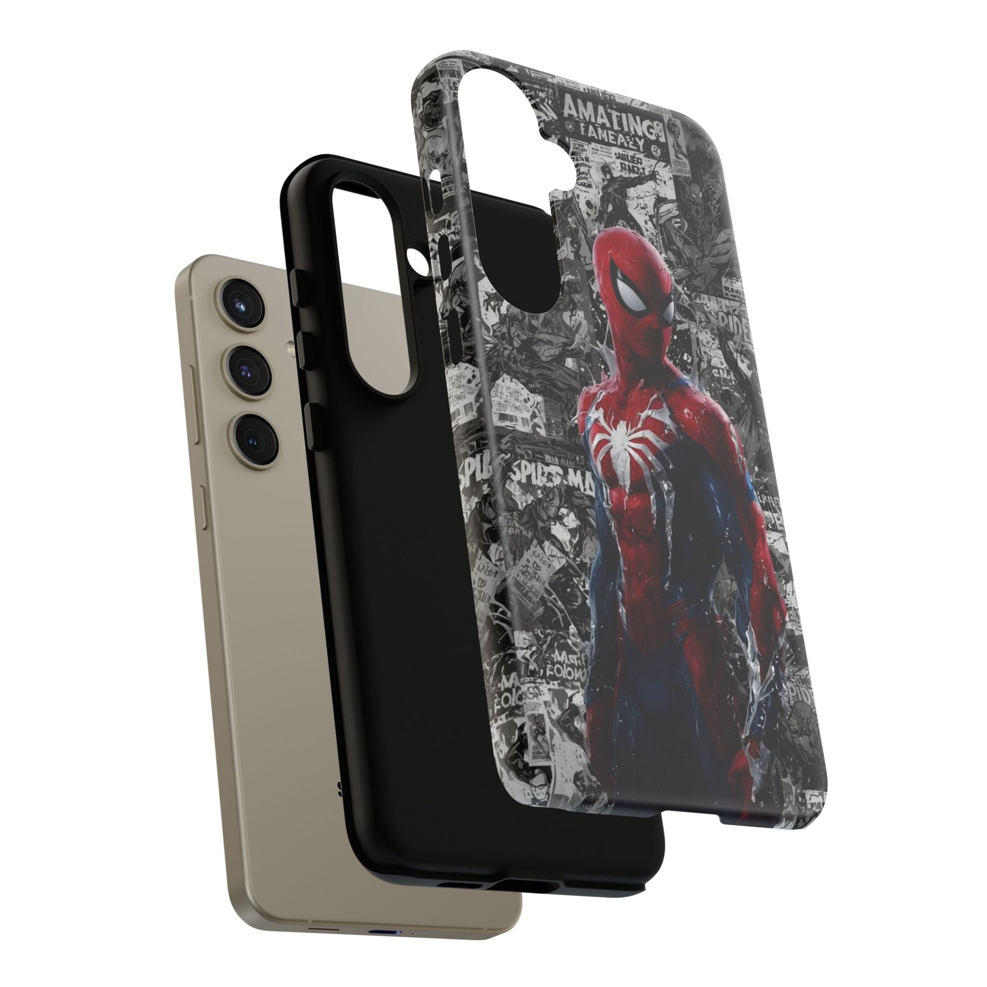 Spiderman Phone Case, Tough Cases for iPhones, Samsung, and Pixel