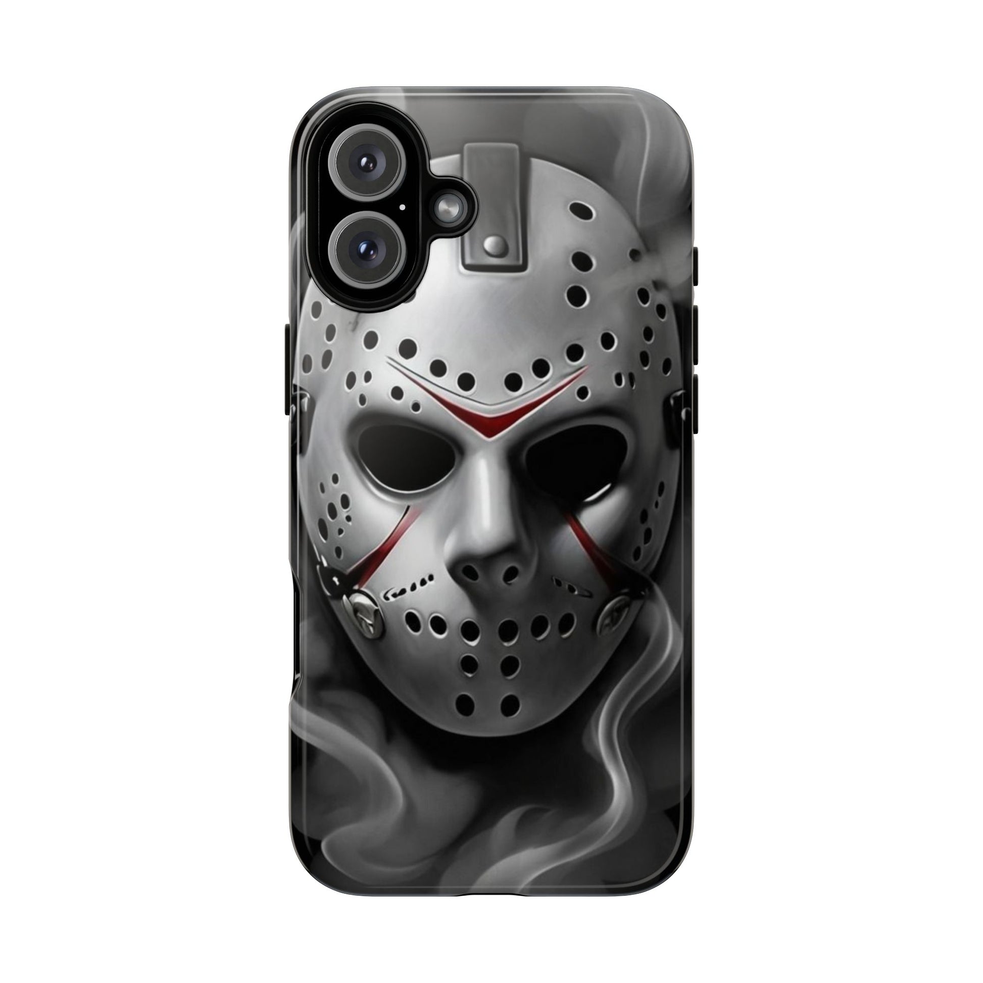 Friday the 13th Jason's Mask Tough Cases for iPhones, Samsung, and Pixel