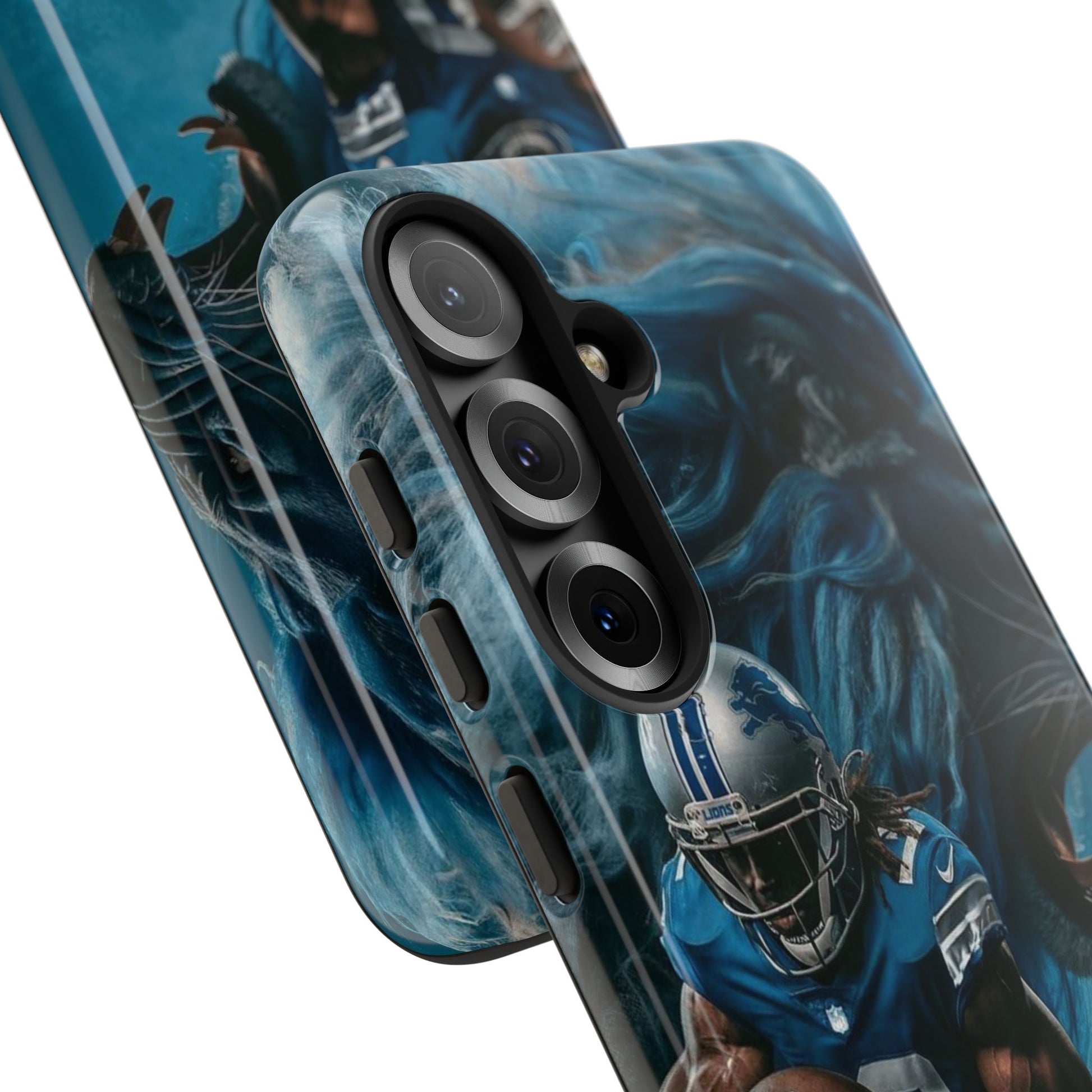 Detroit Lions Player Football Phone Case, Tough Cases for iPhones, Samsung, and Pixel