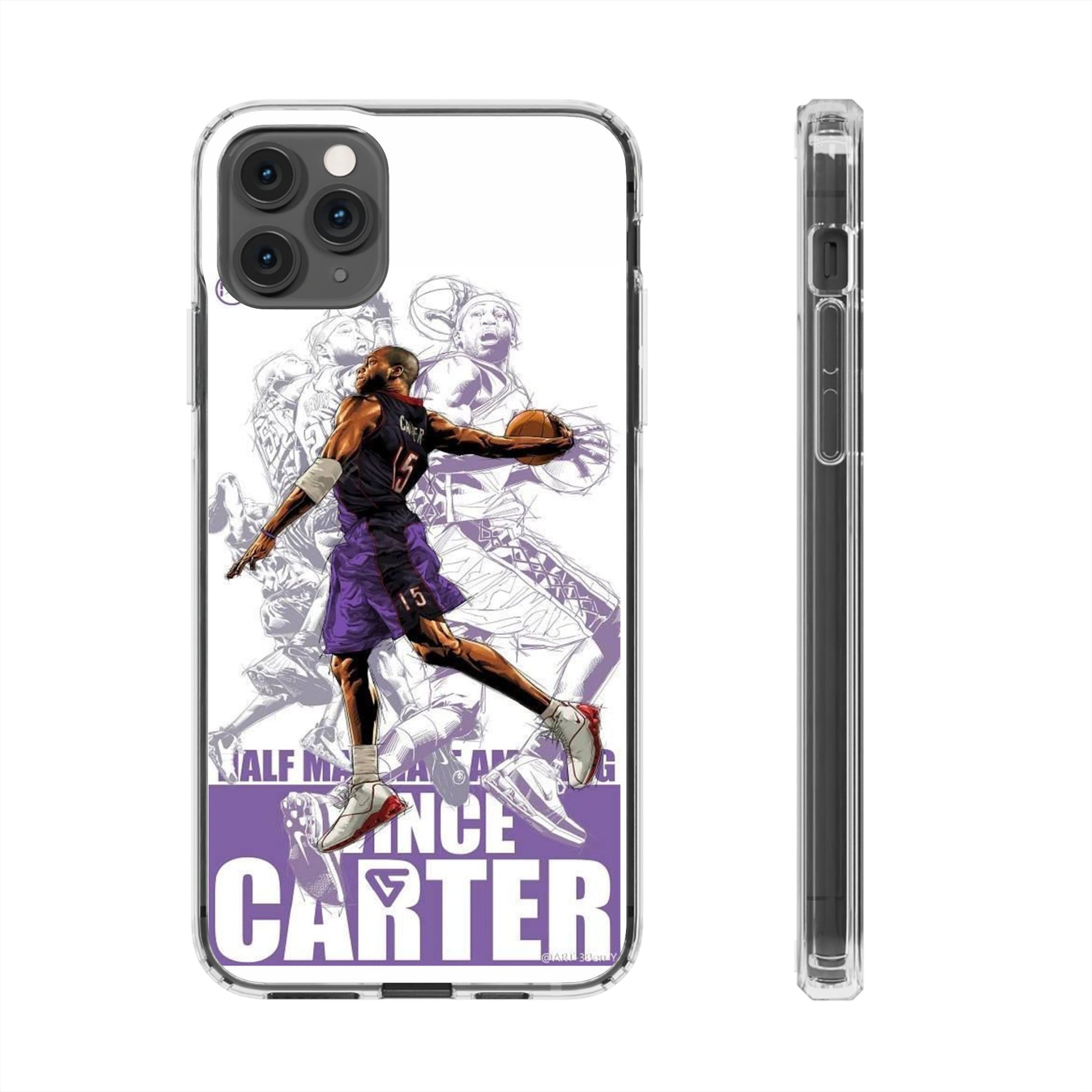 Slam Dunk Champ Vince Carter Protective Iphone and Samsung case