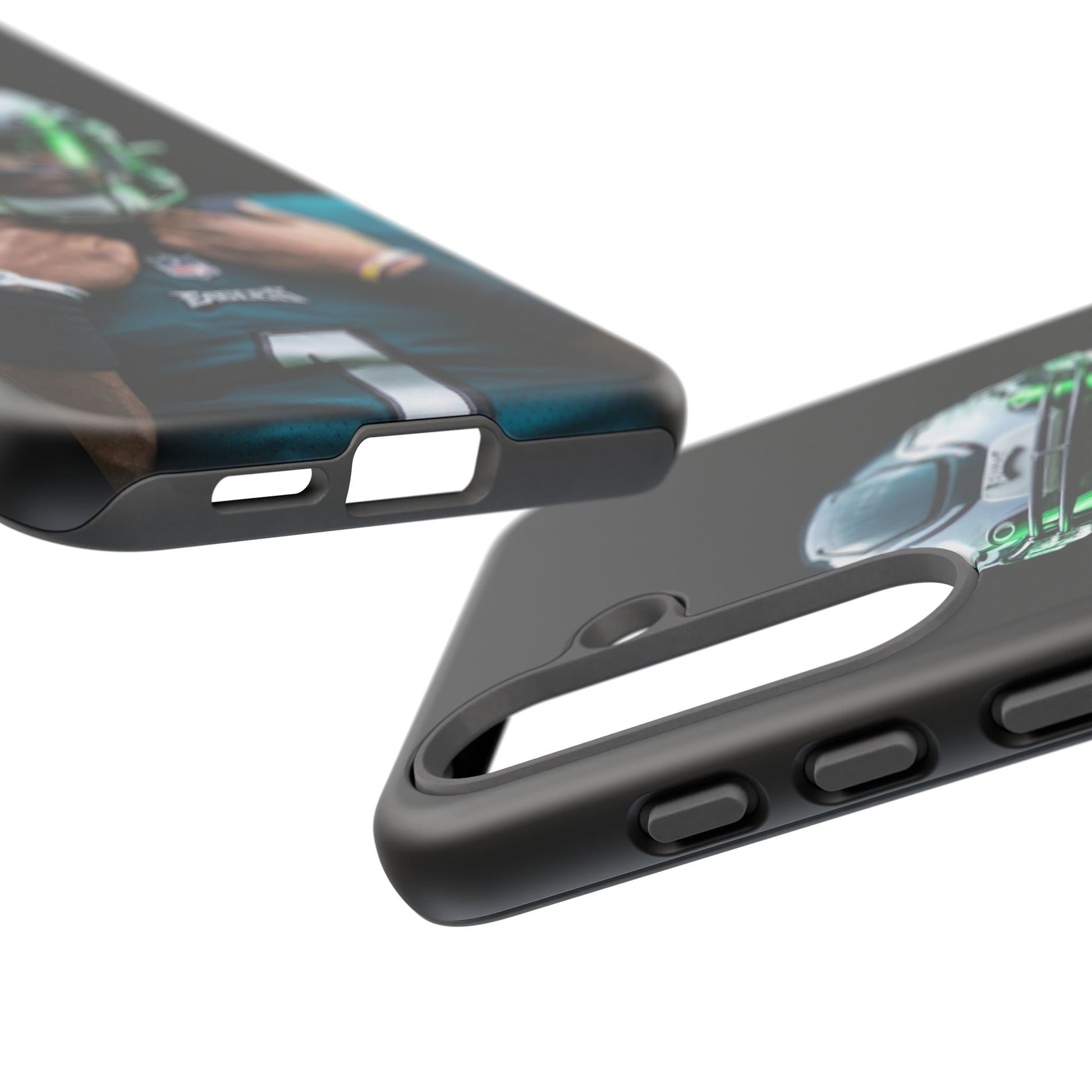 Eagles Football Jalen Hurts Tough Cases for iPhones, Samsung, and Pixel