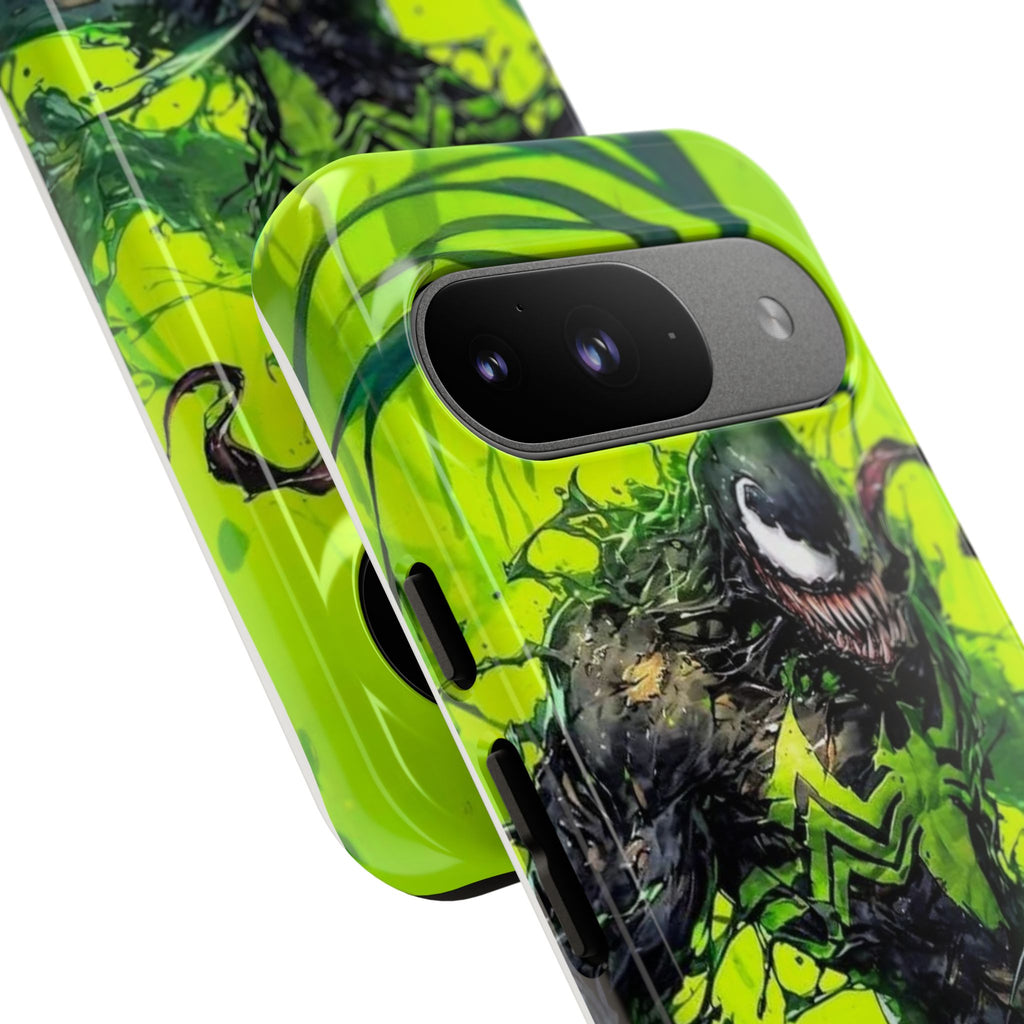Evil Venom Phone Case, Tough Cases, Marvel Comics Phone for iPhones, Samsung, and Pixel