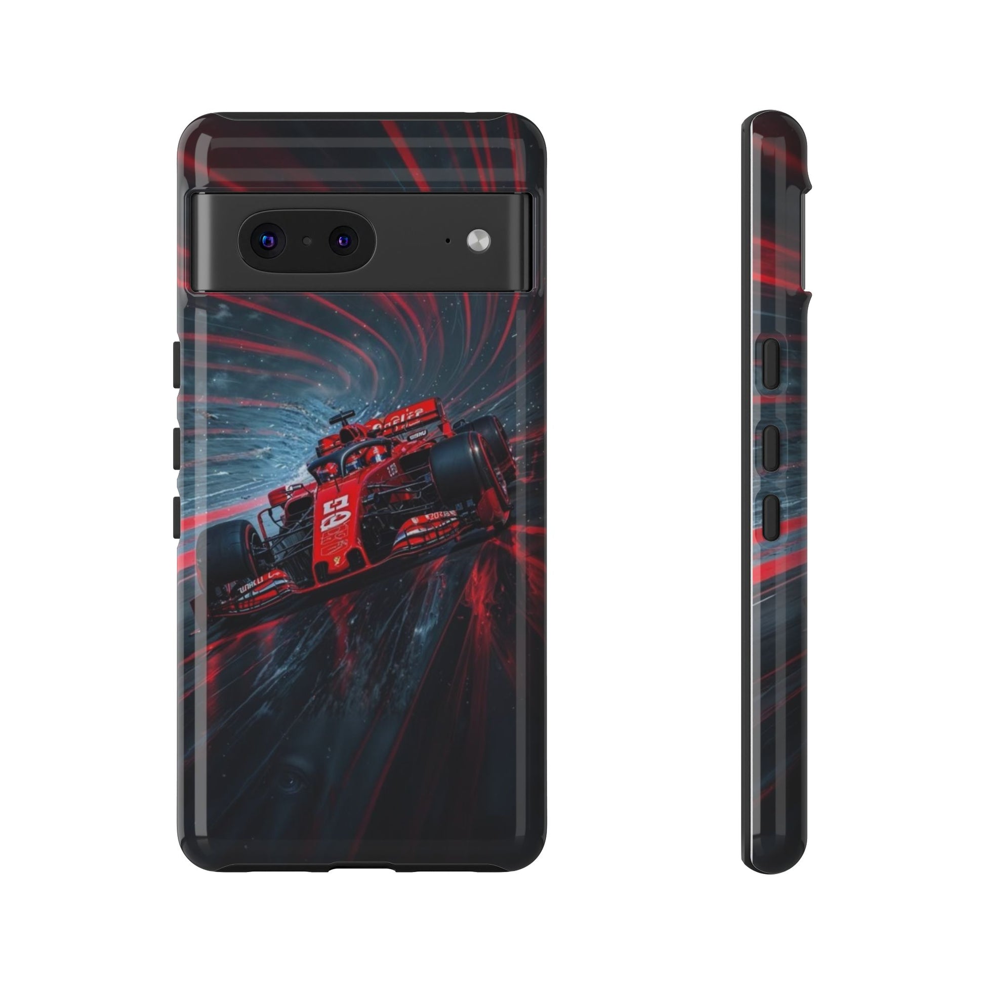 F1 Formula Race Car Phone Case, Tough Cases for iPhones, Samsung, and Pixel