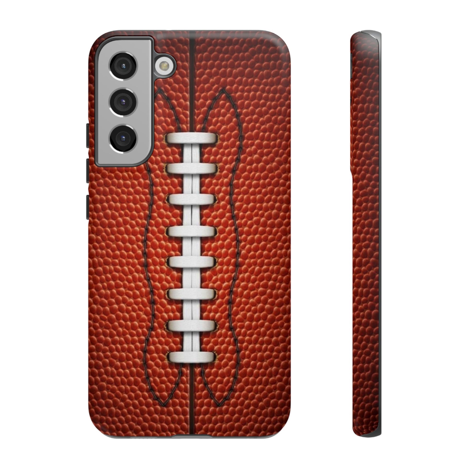 Football Pigskin Print Tough Cases for iPhones, Samsung, and Pixel