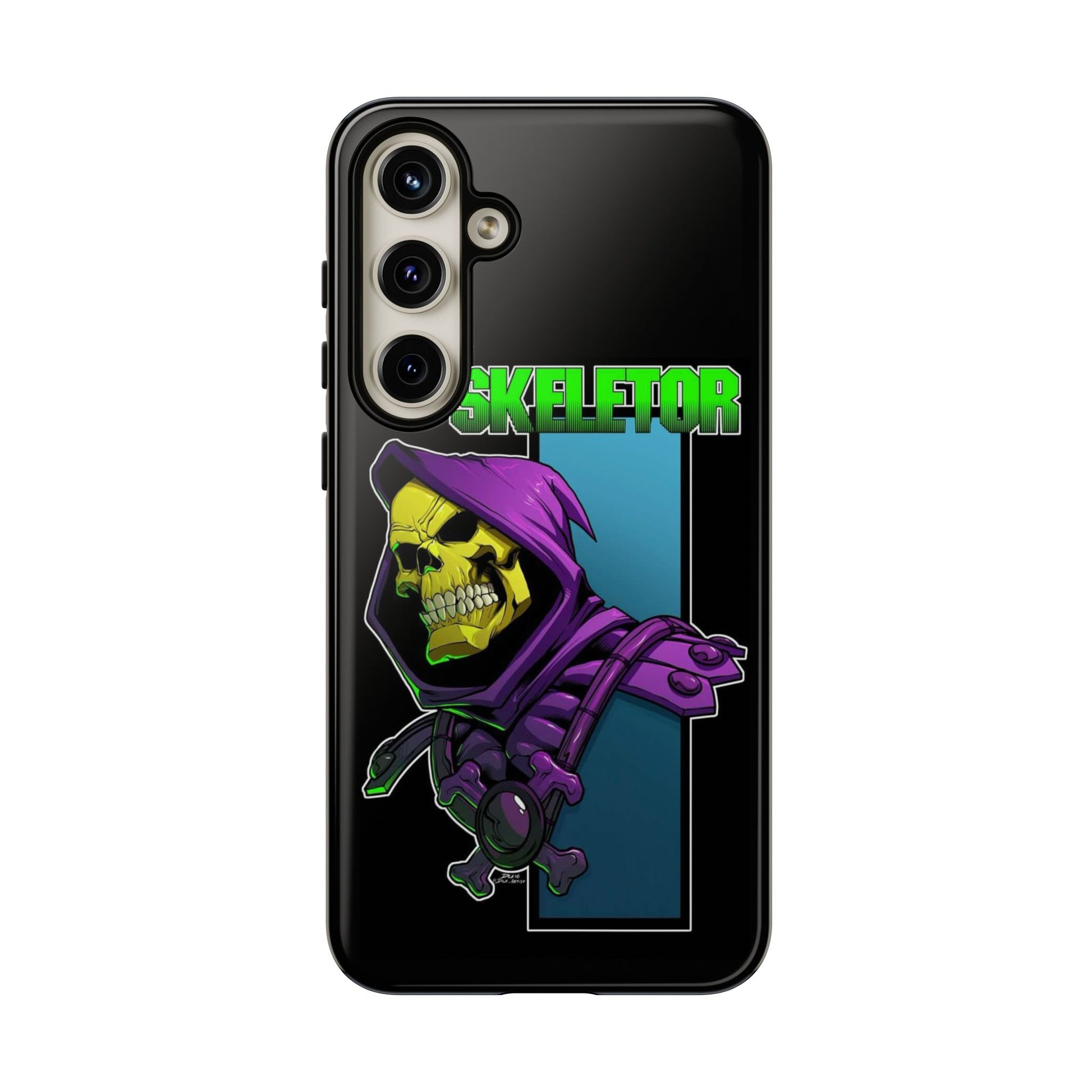 Skeletor Tough Cases for iPhones, Samsung, and Pixel