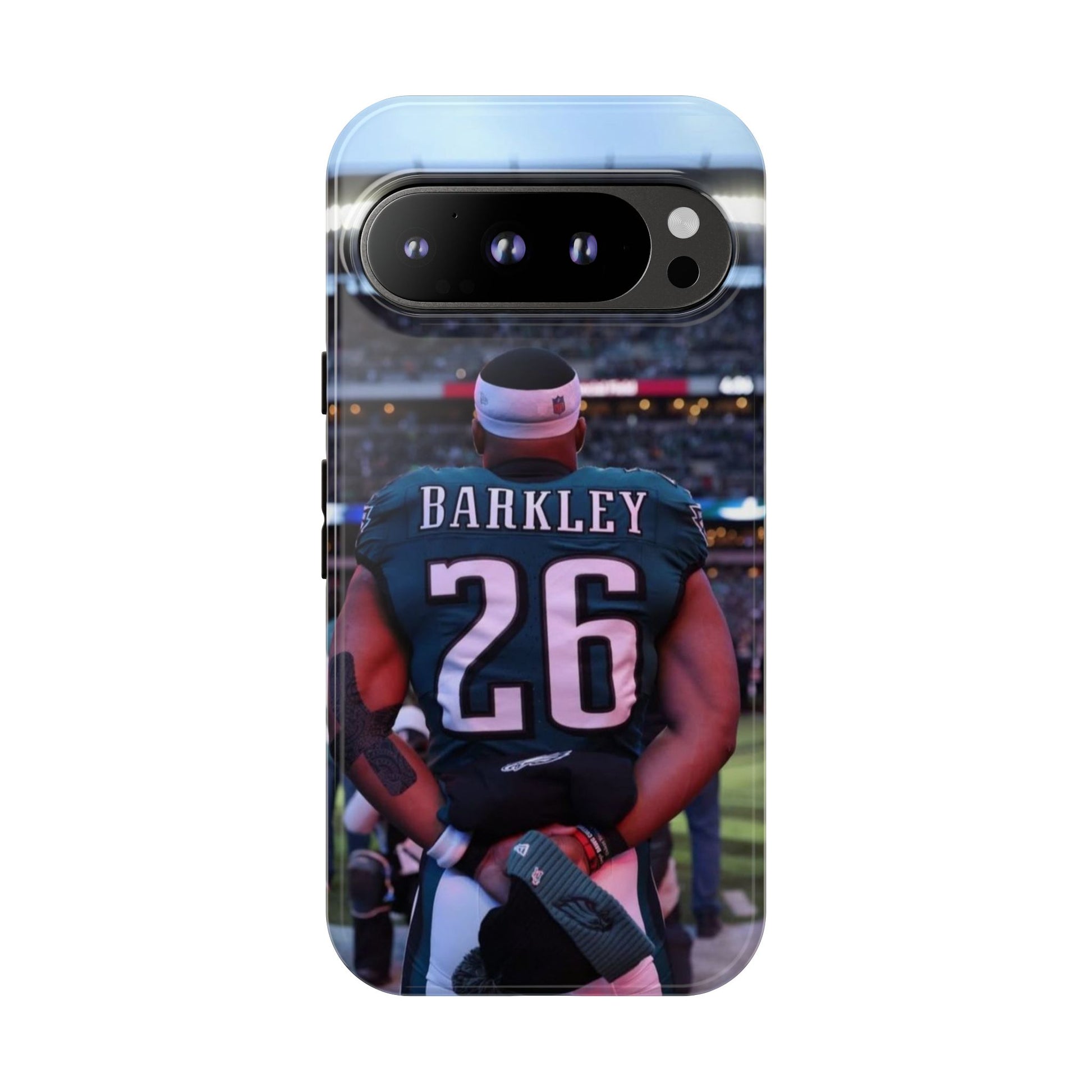 Eagles Football Saquon Barkley Tough Cases for iPhones, Samsung, and Pixel