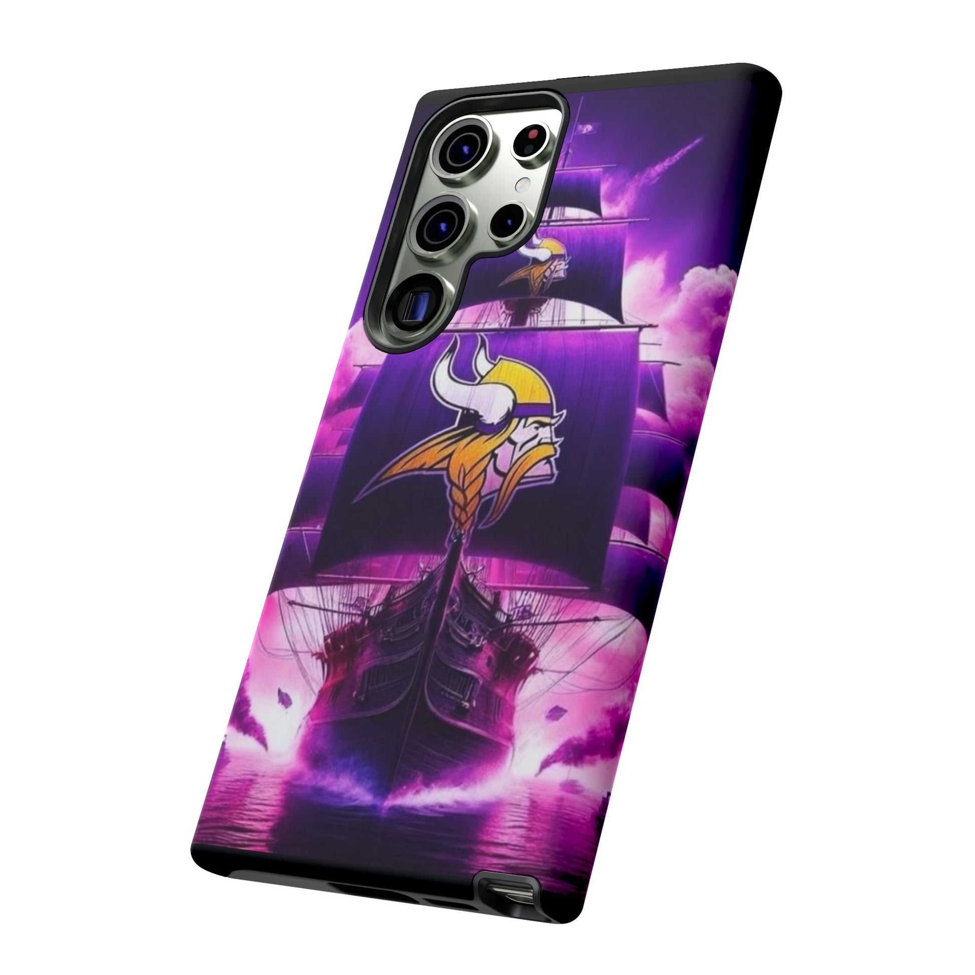 Minnesota Vikings Ship Football Phone Case, Tough Cases for iPhones, Samsung, and Pixel
