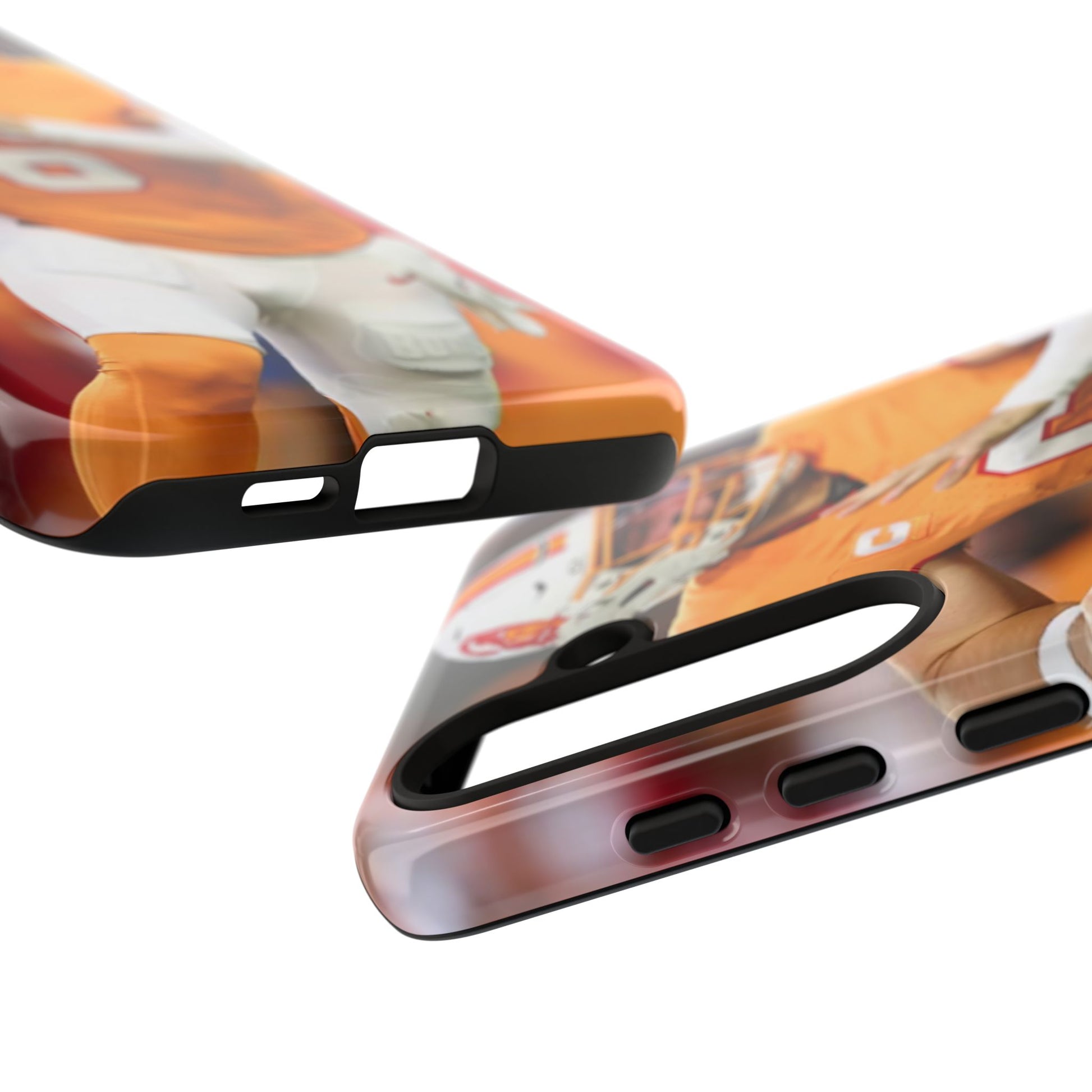 Tampa Bay Buccaneers Baker Mayfield Football Tough Cases for iPhones, Samsung, and Pixel