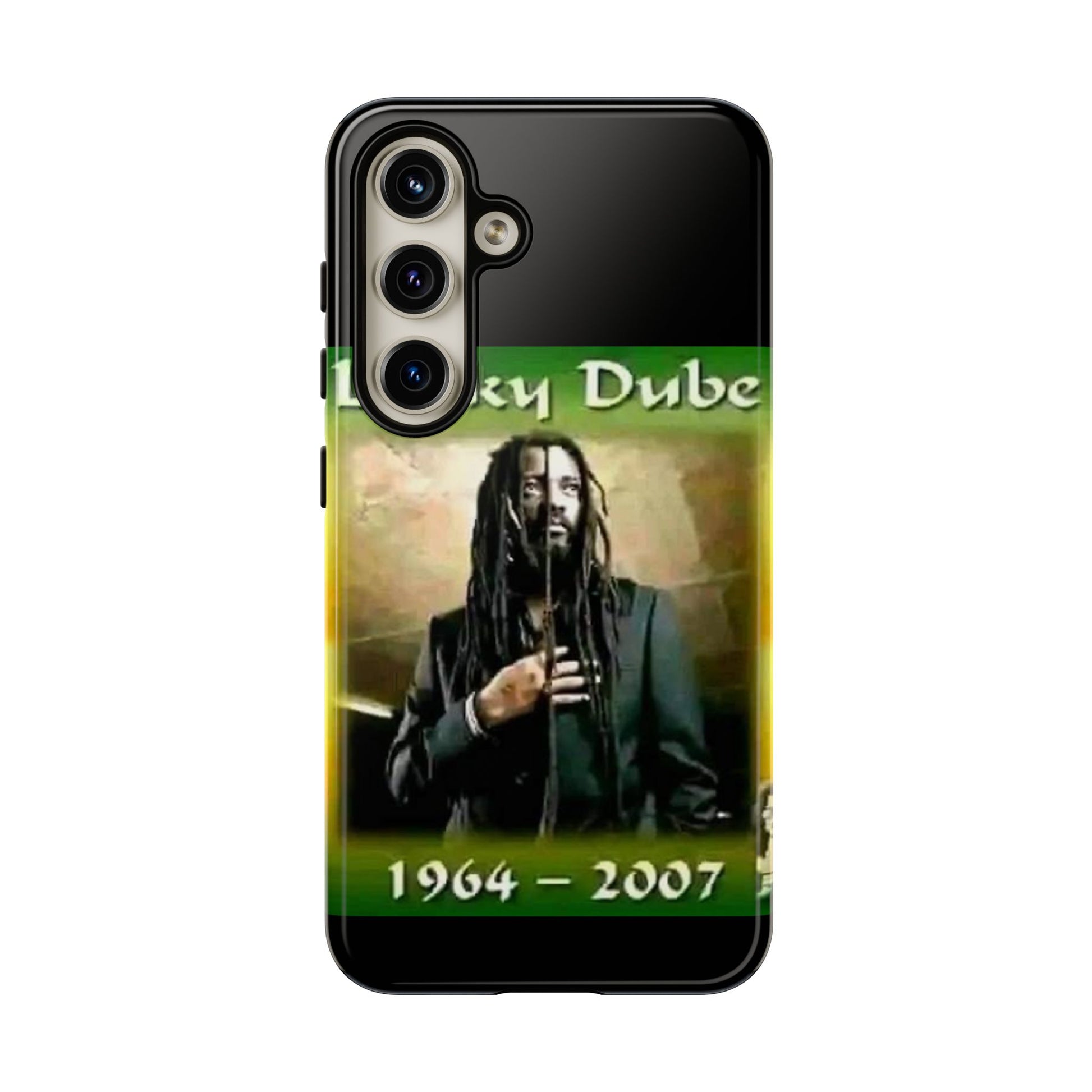 Lucky Dube Tough Cases for iPhones, Samsung, and Pixel