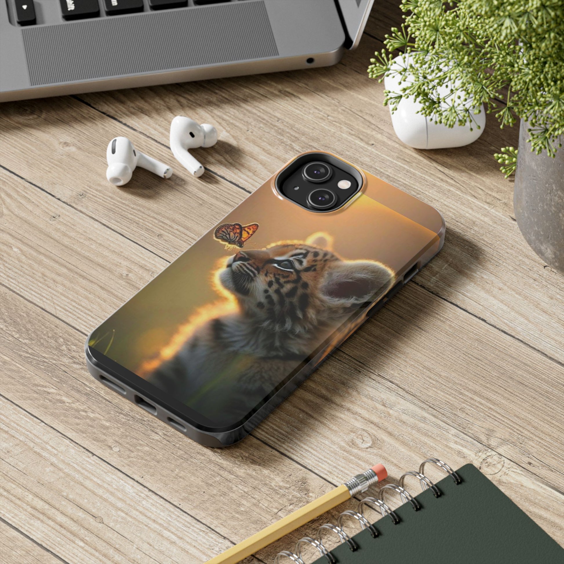 Tiger Cub Theme Phone Cases for iPhones & Samsung Phones