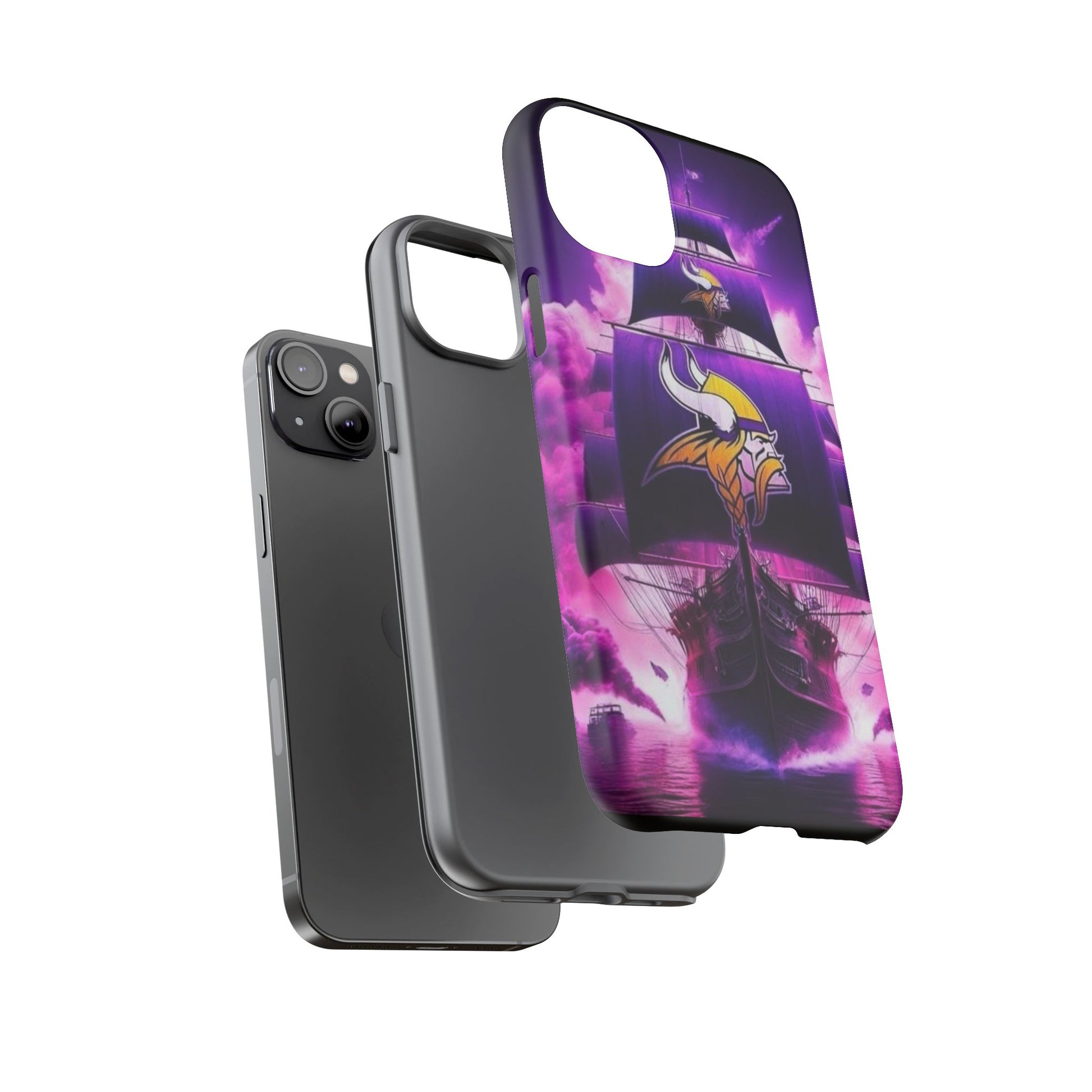 Minnesota Vikings Ship Football Phone Case, Tough Cases for iPhones, Samsung, and Pixel