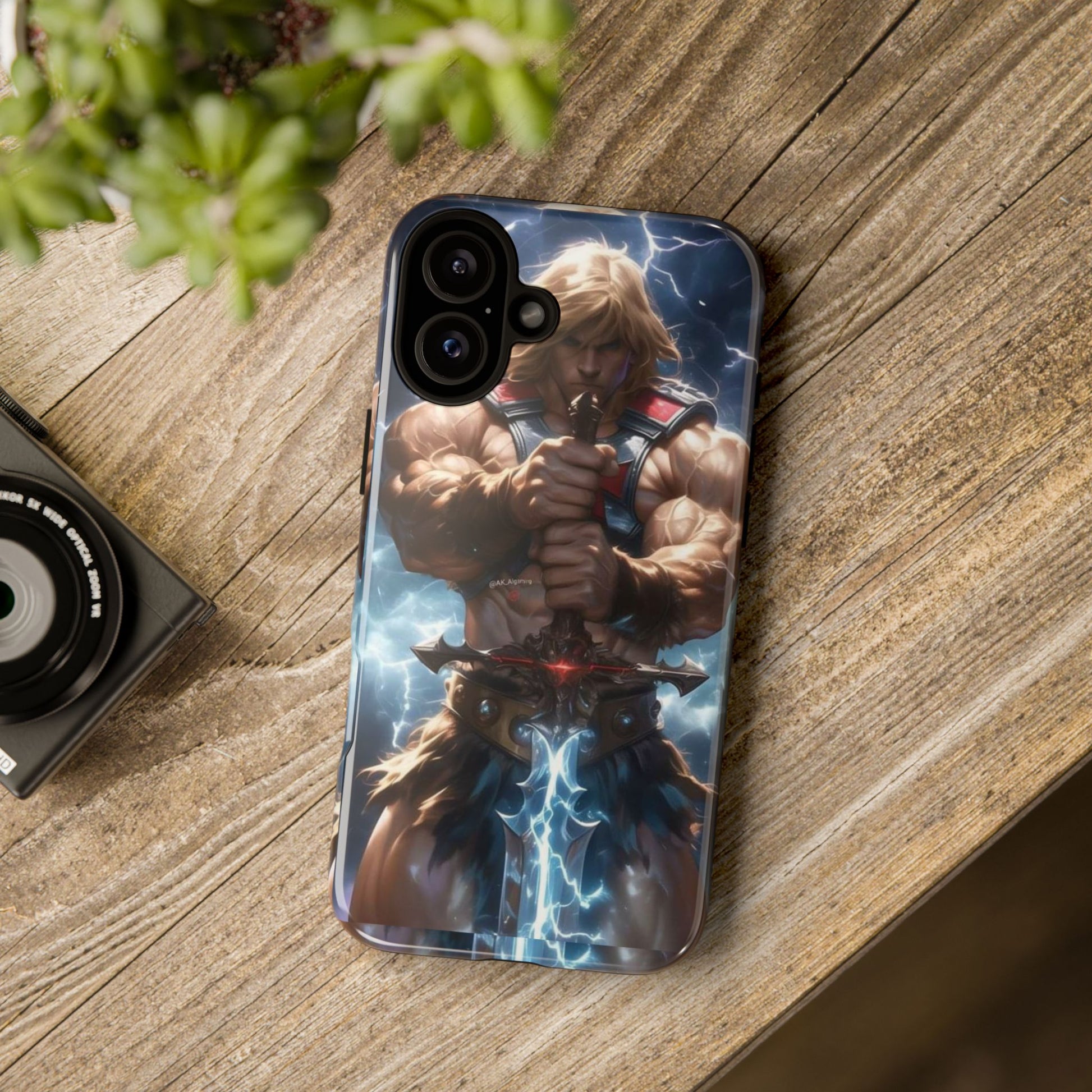 He-Man Masters of the Universe Tough Cases for iPhones, Samsung, and Pixel
