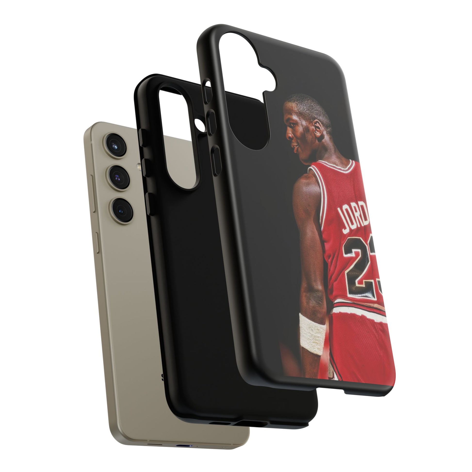Basketball Legend Michael Jordan Tough Cases for iPhones, Samsung, and Pixel