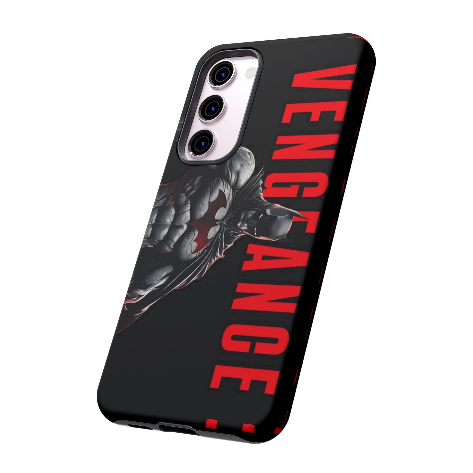 DC Comics Batman Vengence Tough Cases for iPhones, Samsung, and Pixel