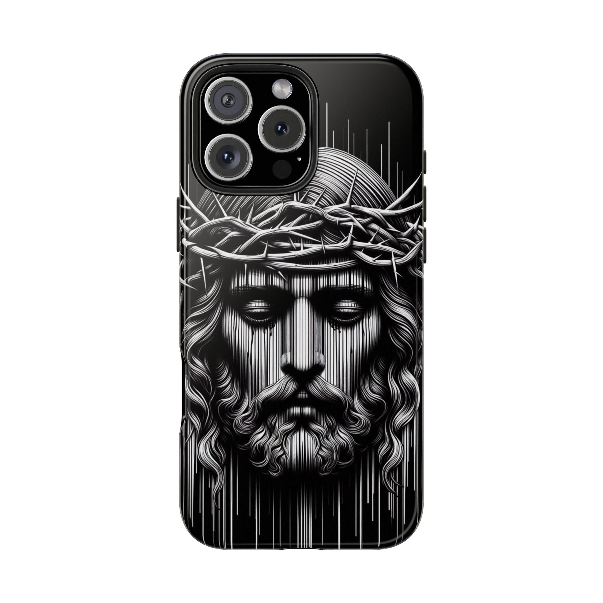 Jesus The King Crown Christian Phone Cases for iPhones & Samsung Phones