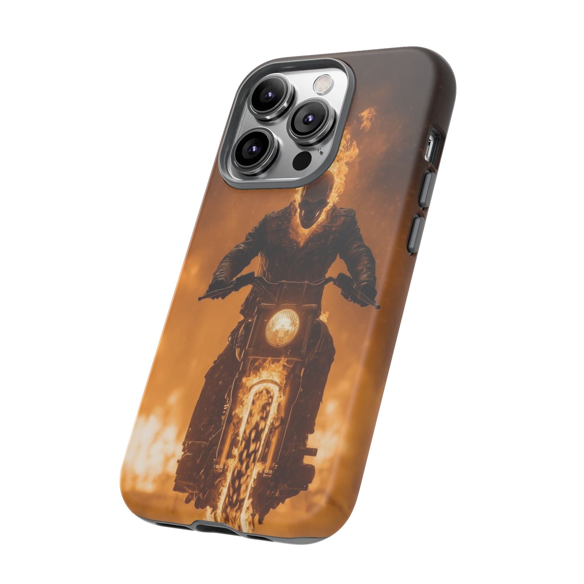 Marvel's Ghostrider Tough Cases for iPhones, Samsung, and Pixel