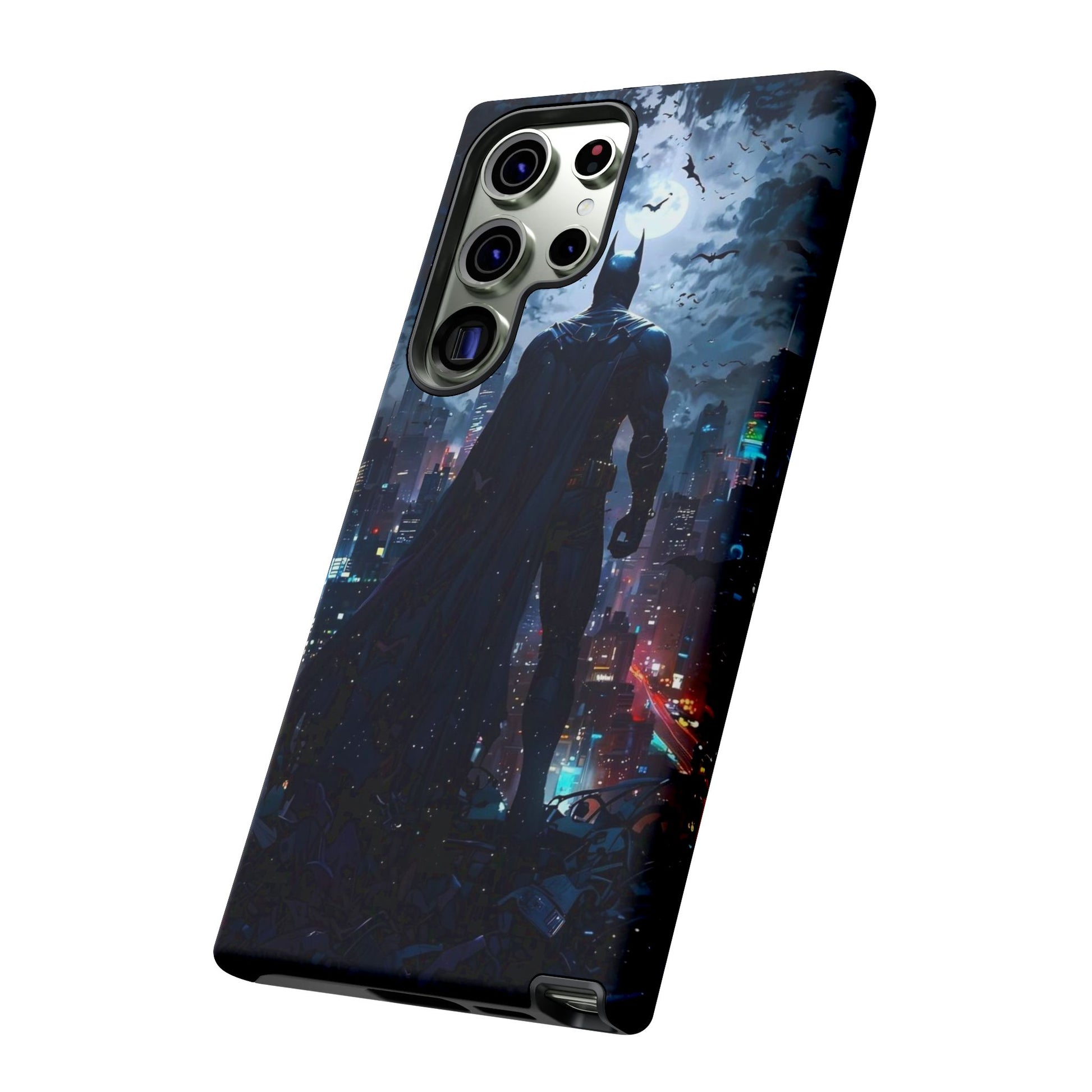 Gotham City Batman Tough Cases for iPhones, Samsung, and Pixel