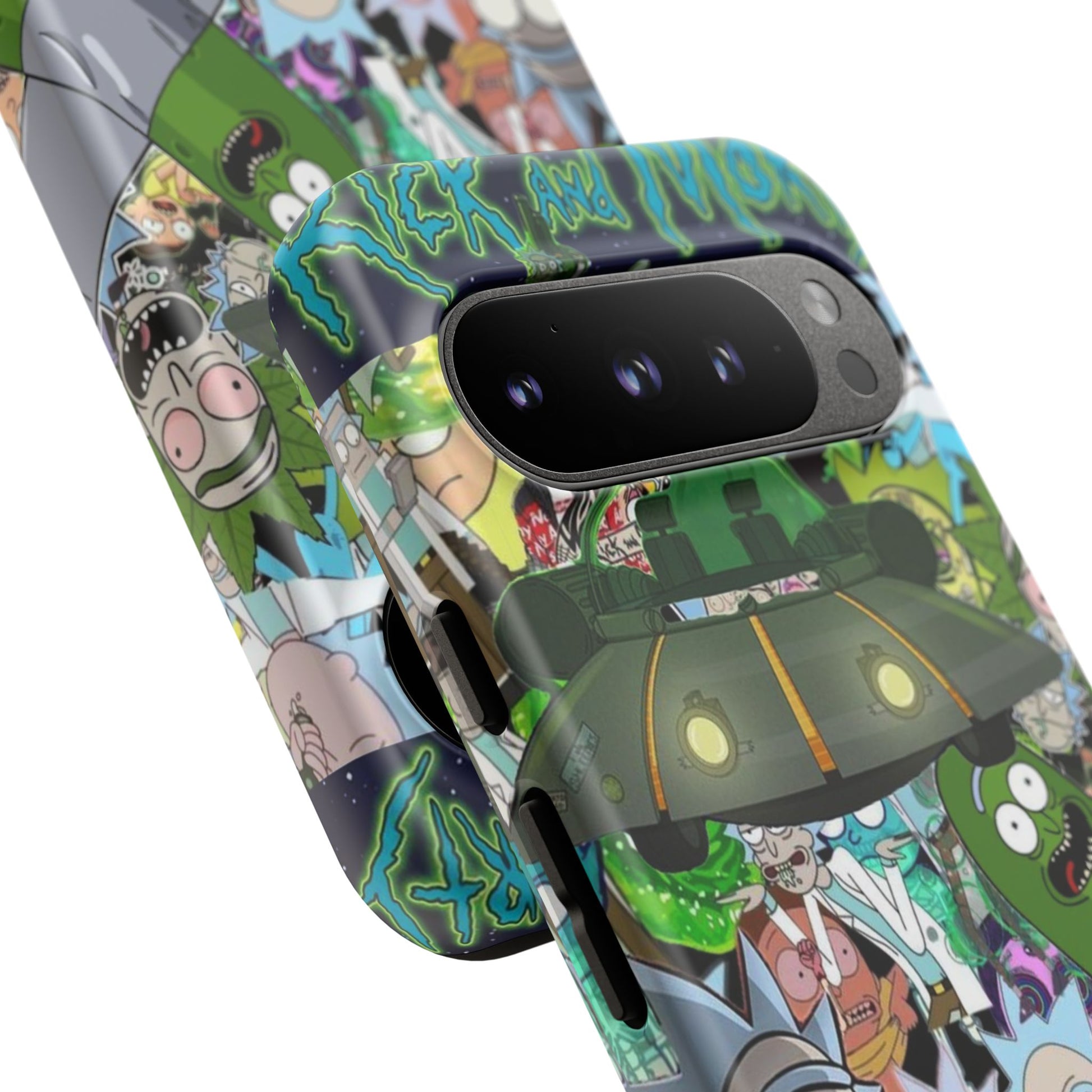 Rick and Morty Phone Case, Tough Cases for iPhones, Samsung, and Pixel