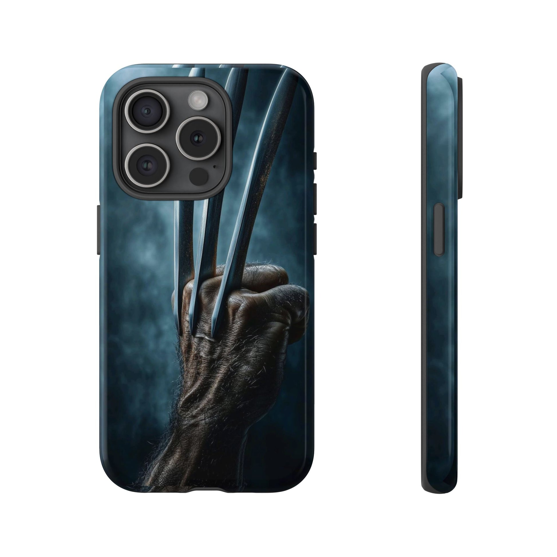 Logan's Claws Wolverine Tough Cases for iPhones, Samsung, and Pixel