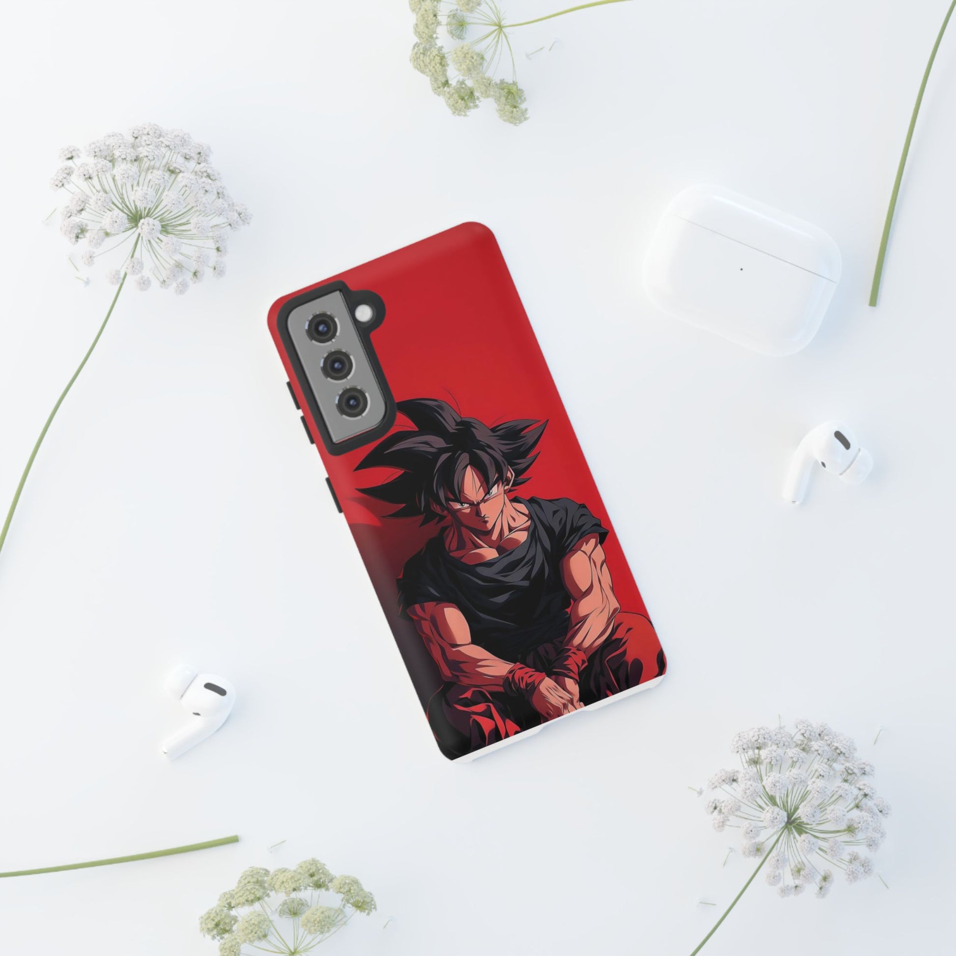 Anime Goku Dragon ball Z Tough Cases for iPhones, Samsung, and Pixel