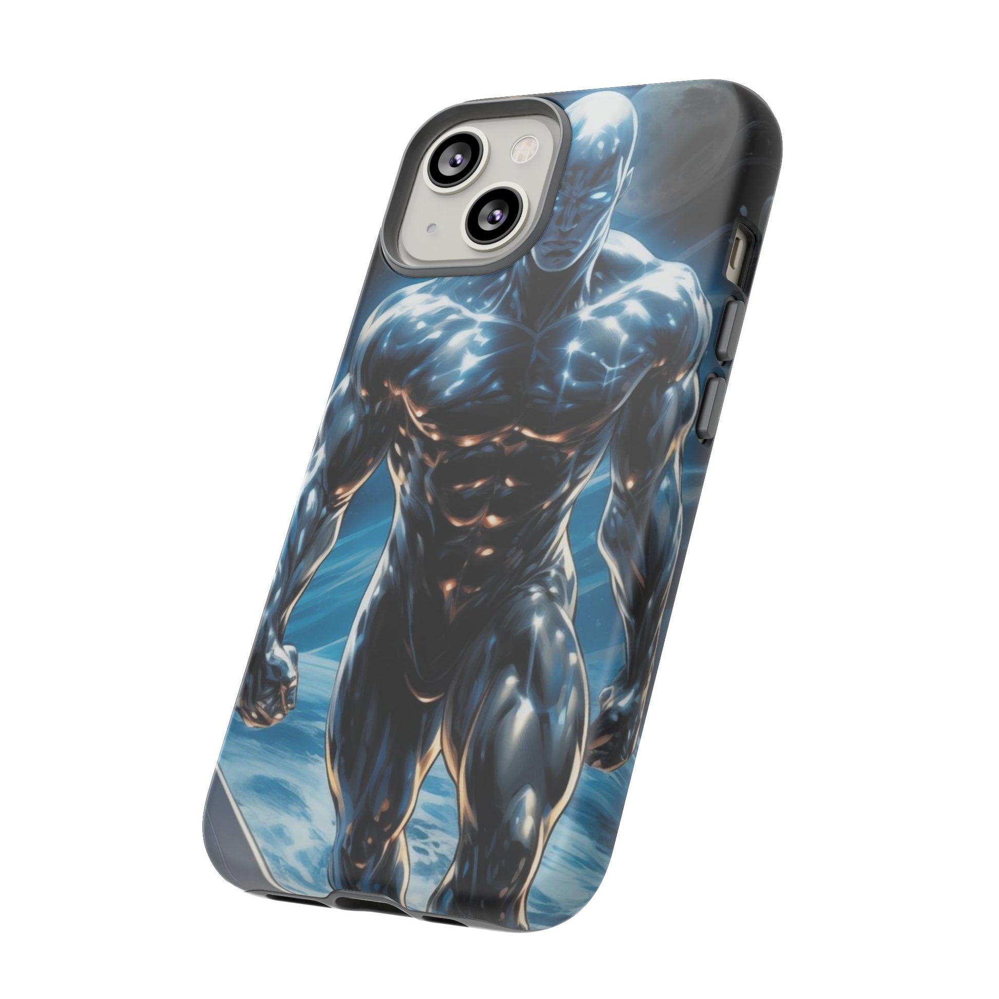 The Silver Surfer Comic Art Phone Case, Tough Cases for iPhones, Samsung, and Pixel