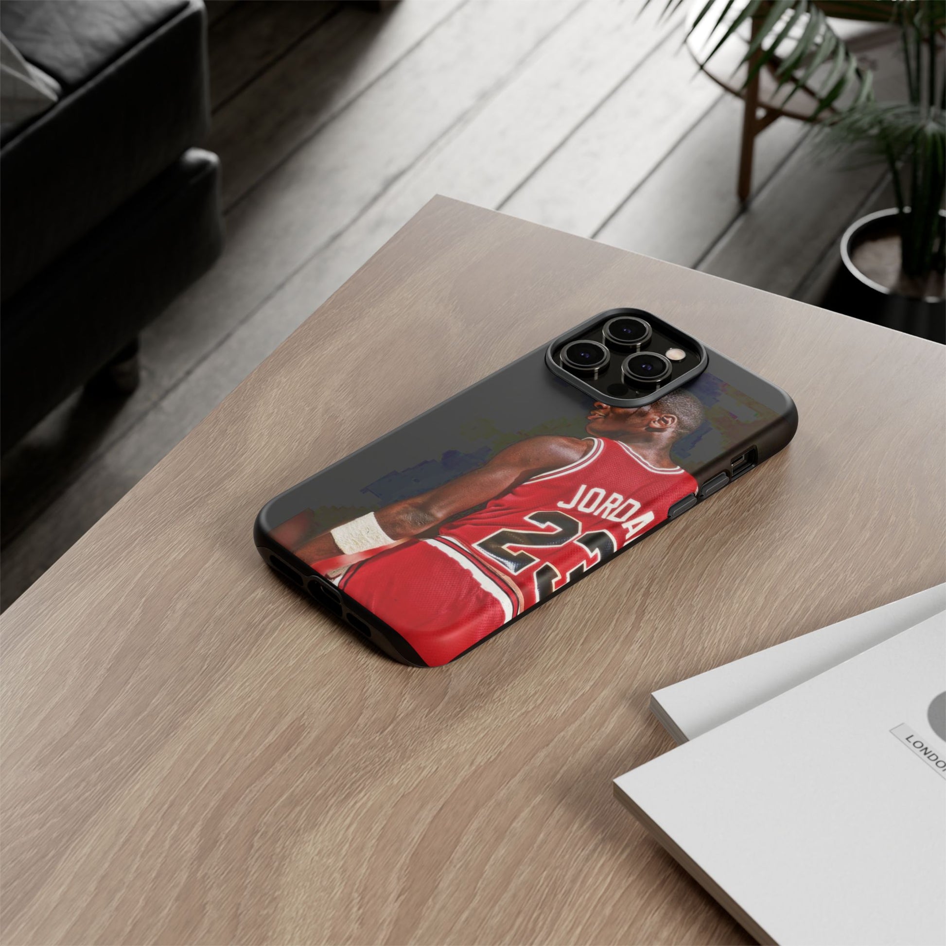 Basketball Legend Michael Jordan Tough Cases for iPhones, Samsung, and Pixel
