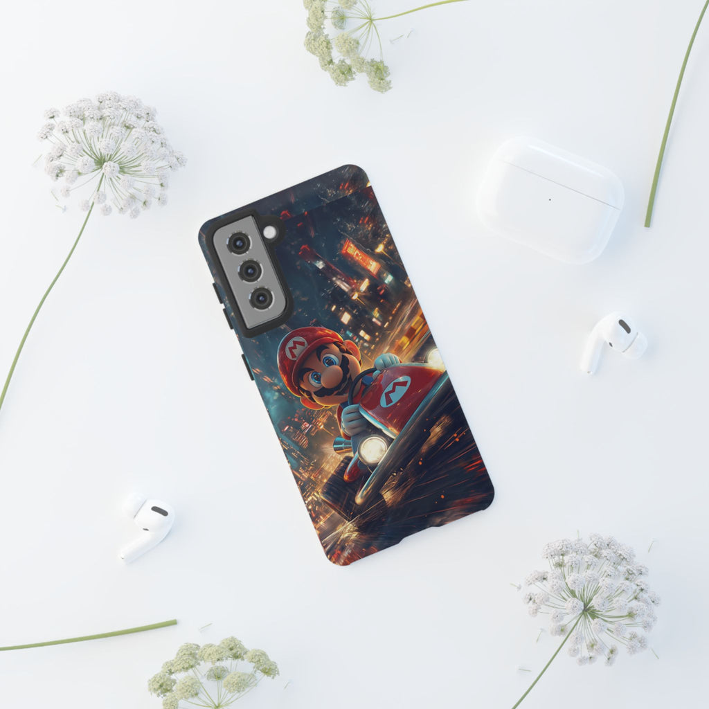 Super Mario Kart Phone Case, Tough Cases, Disney Phone for iPhones, Samsung, and Pixel