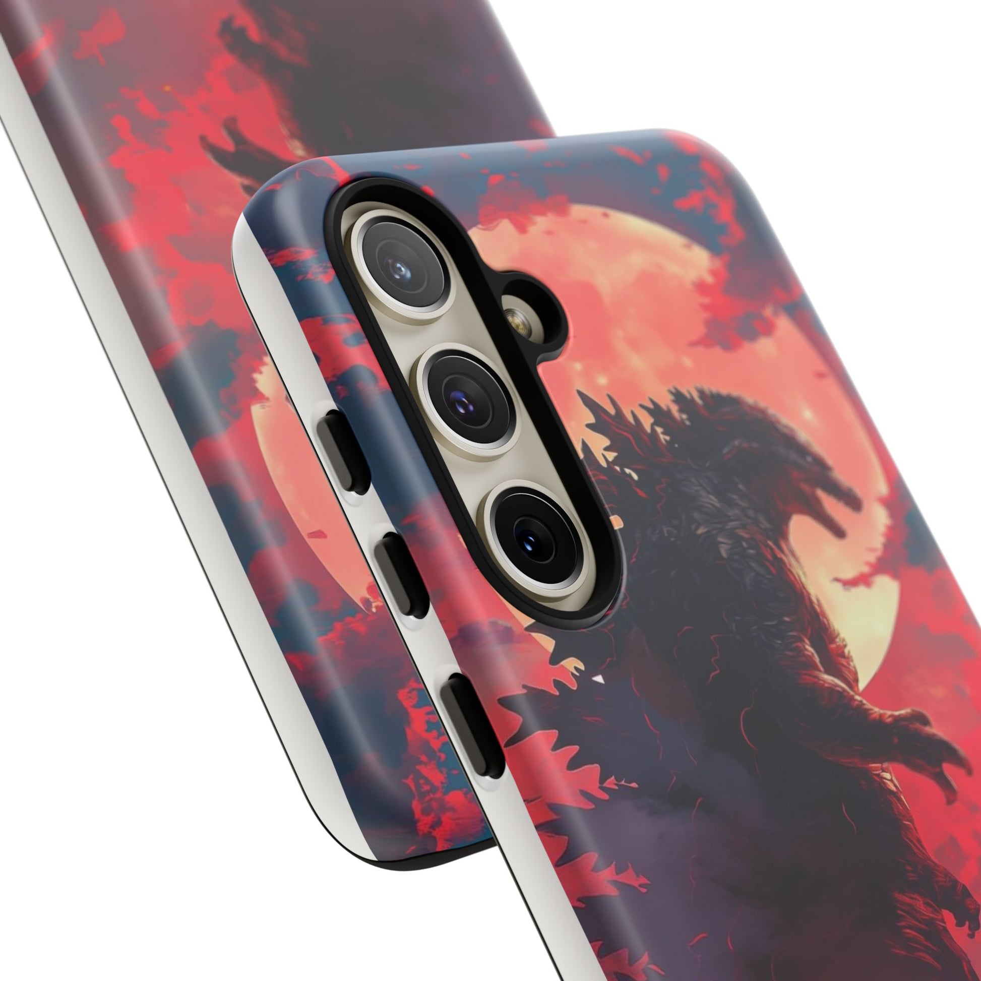 King of Monsters Godzilla Tough Phone Cases for iPhones, Samsung, and Pixel