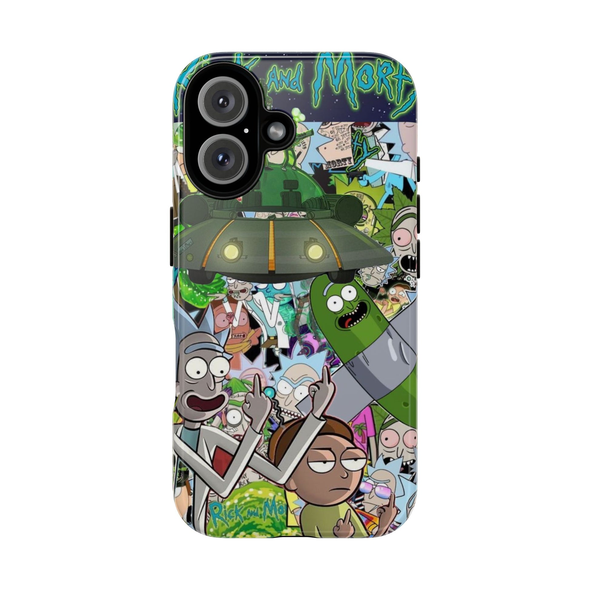 Rick and Morty Phone Case, Tough Cases for iPhones, Samsung, and Pixel