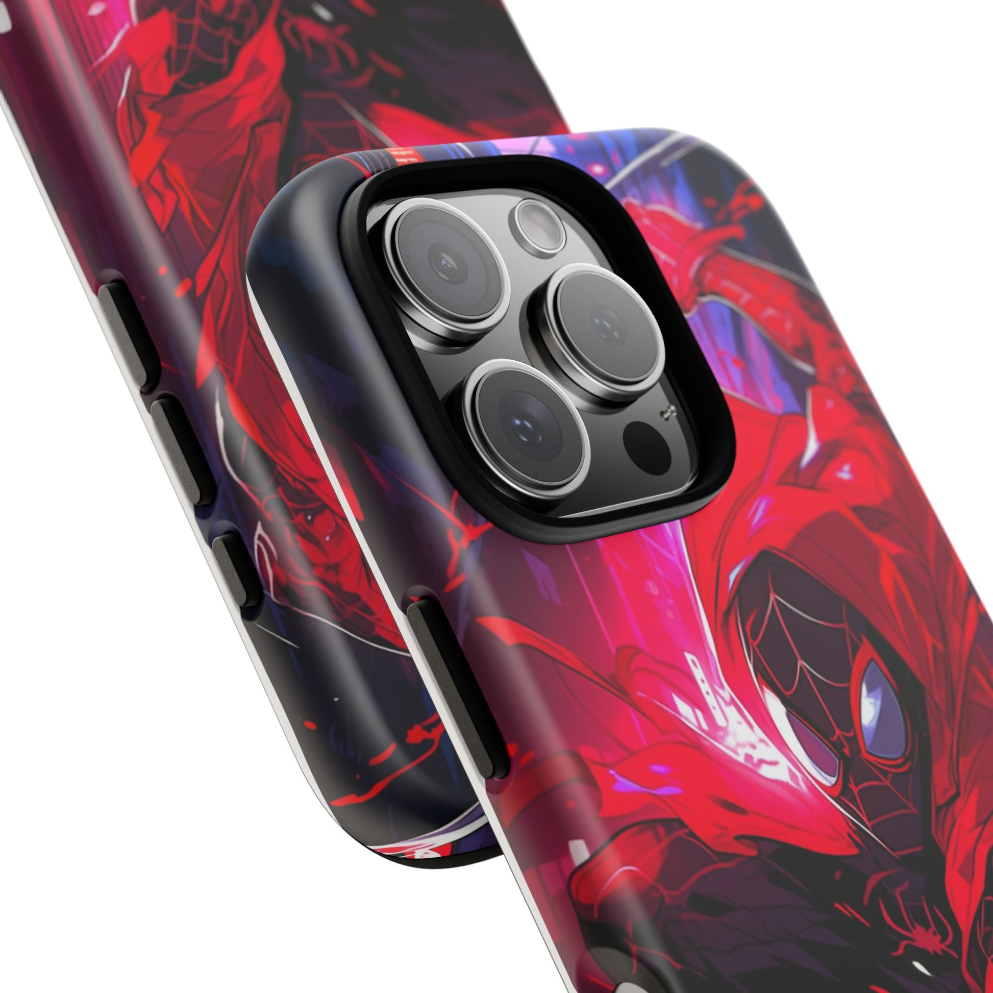 Miles Morales Spiderman Phone Case, Tough Cases for iPhones, Samsung, and Pixel