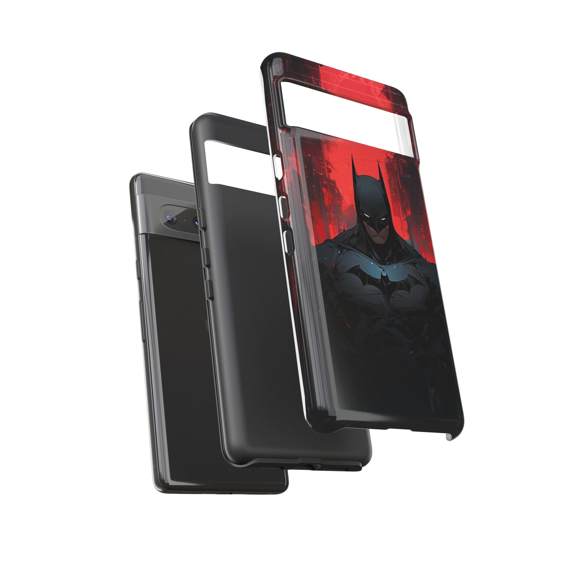 The Dark Knight Batman Tough Cases for iPhones, Samsung, and Pixel