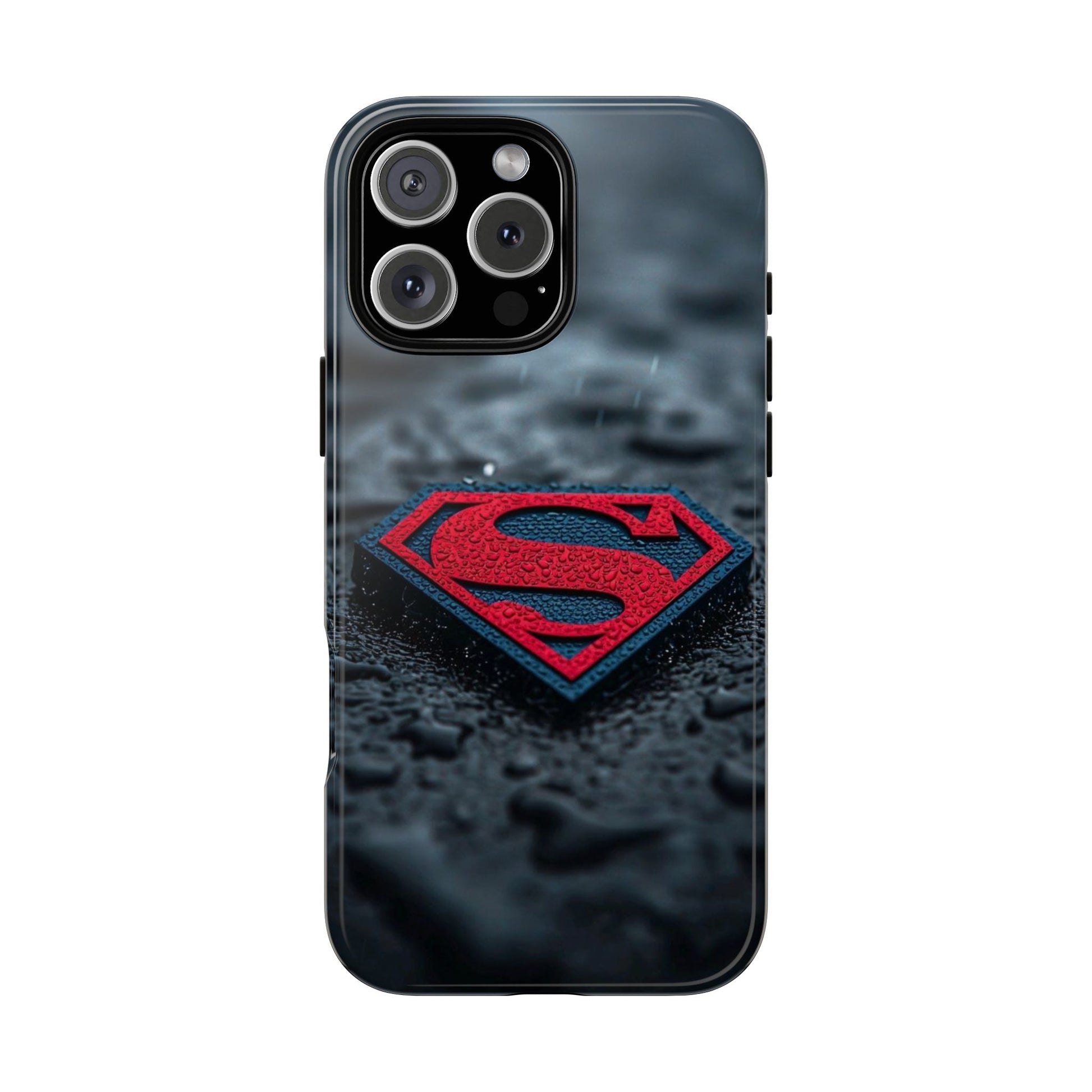 Superman Logo Tough Cases for iPhones, Samsung, and Pixel