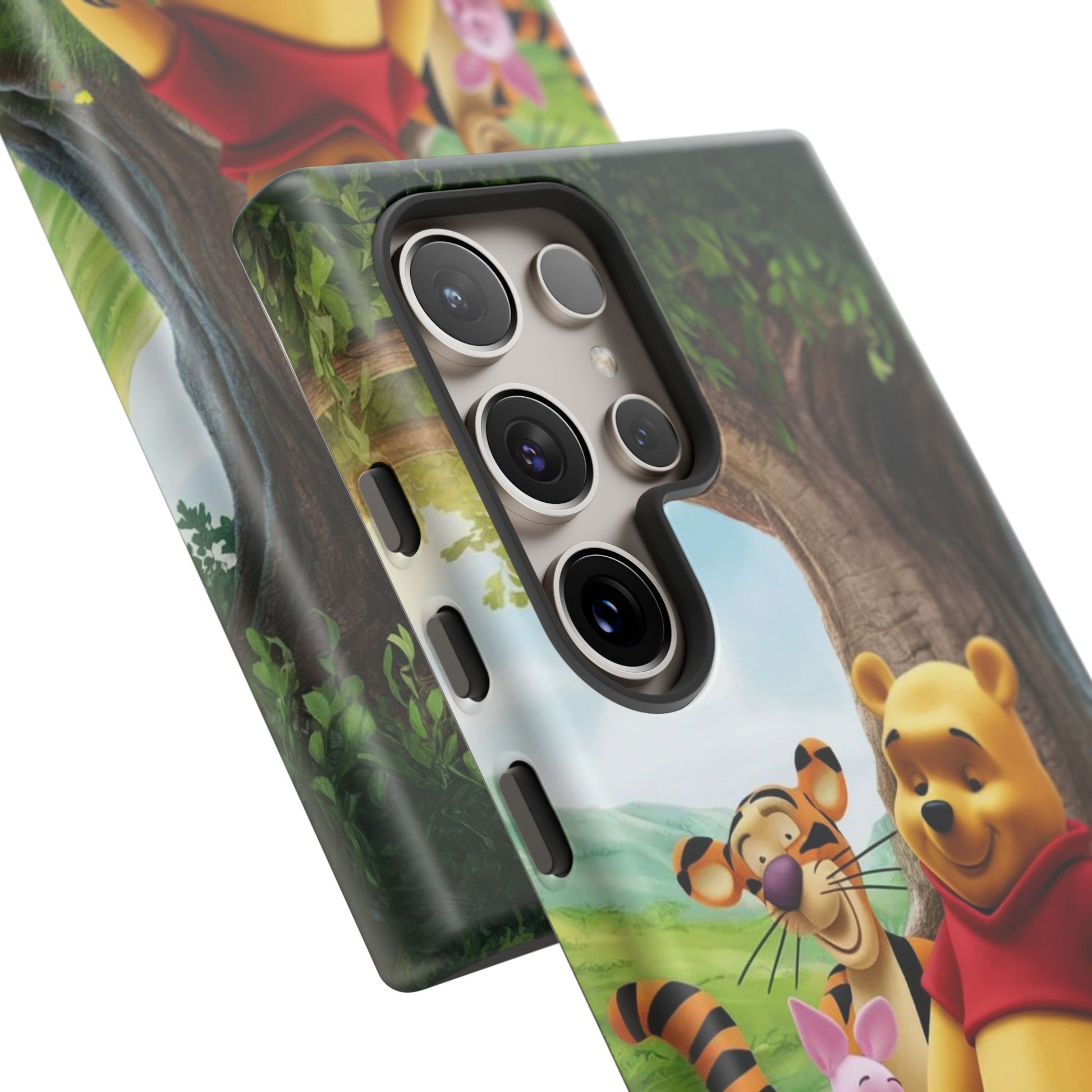 Cute Pooh Bear Phone Case, Tough Cases, Disney Phone for iPhones, Samsung, and Pixel
