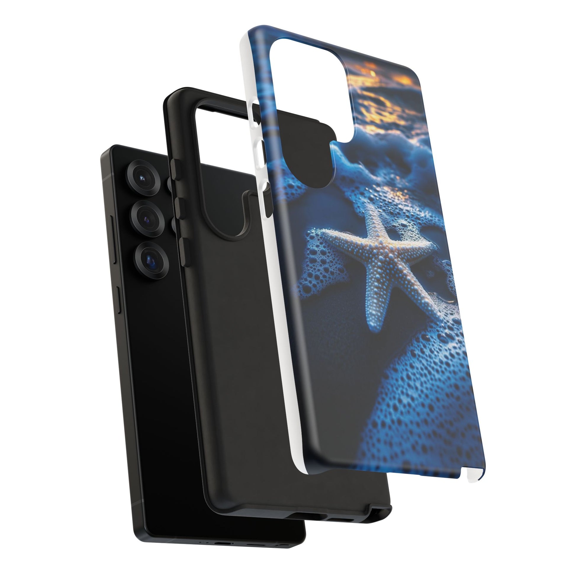 Starfish Beach Tough Cases for iPhones, Samsung, and Pixel