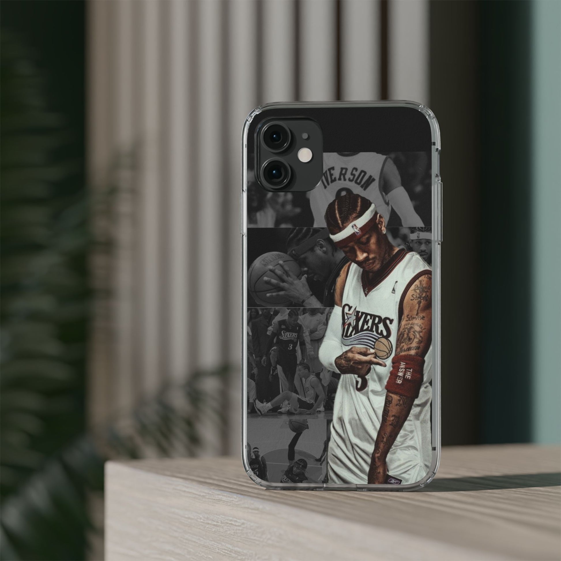 Basketball Phone Case, Iverson Theme, iPhone Samsung, Sports Fan Gift,