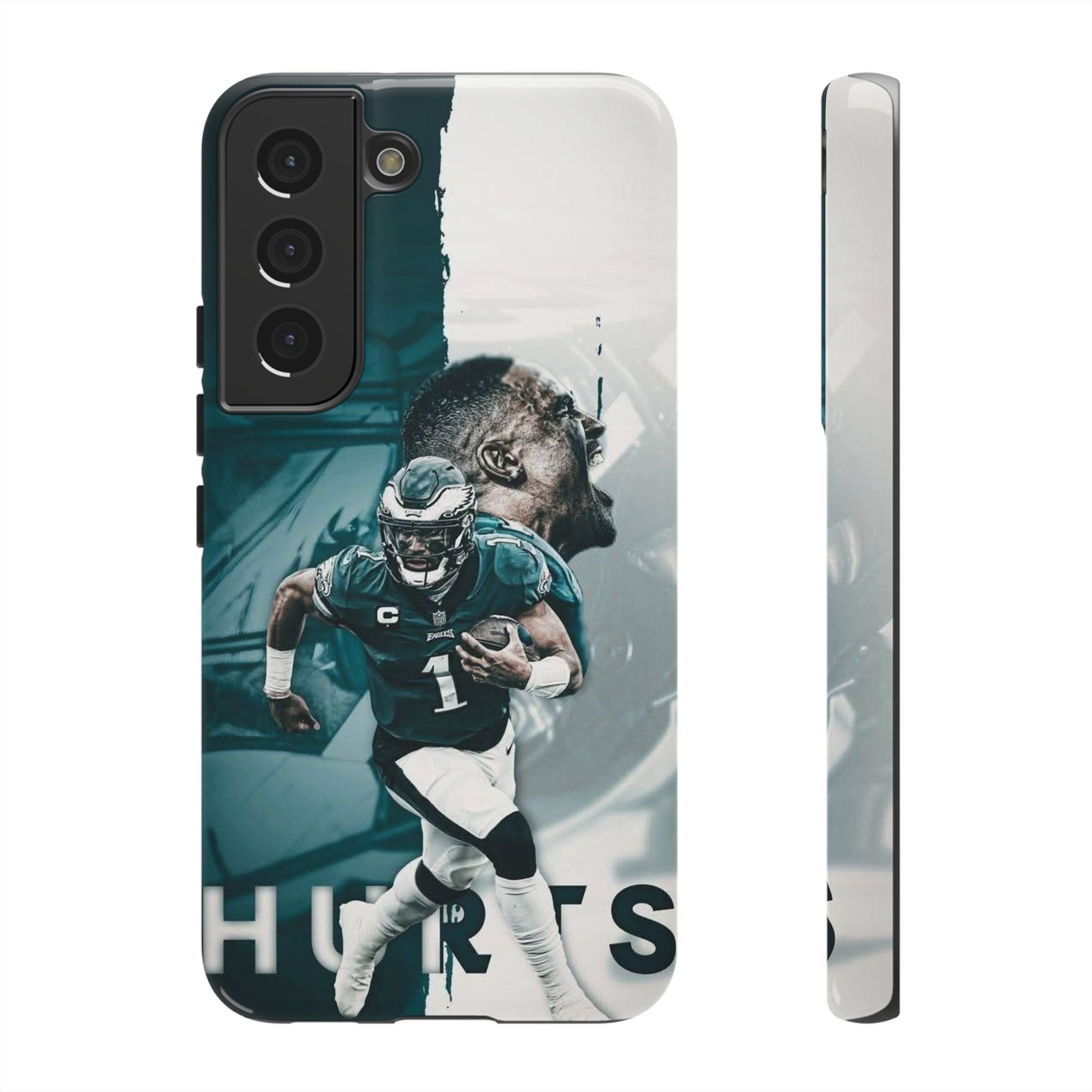 Jalen Hurts Eagles Football Tough Cases for iPhones, Samsung, and Pixel