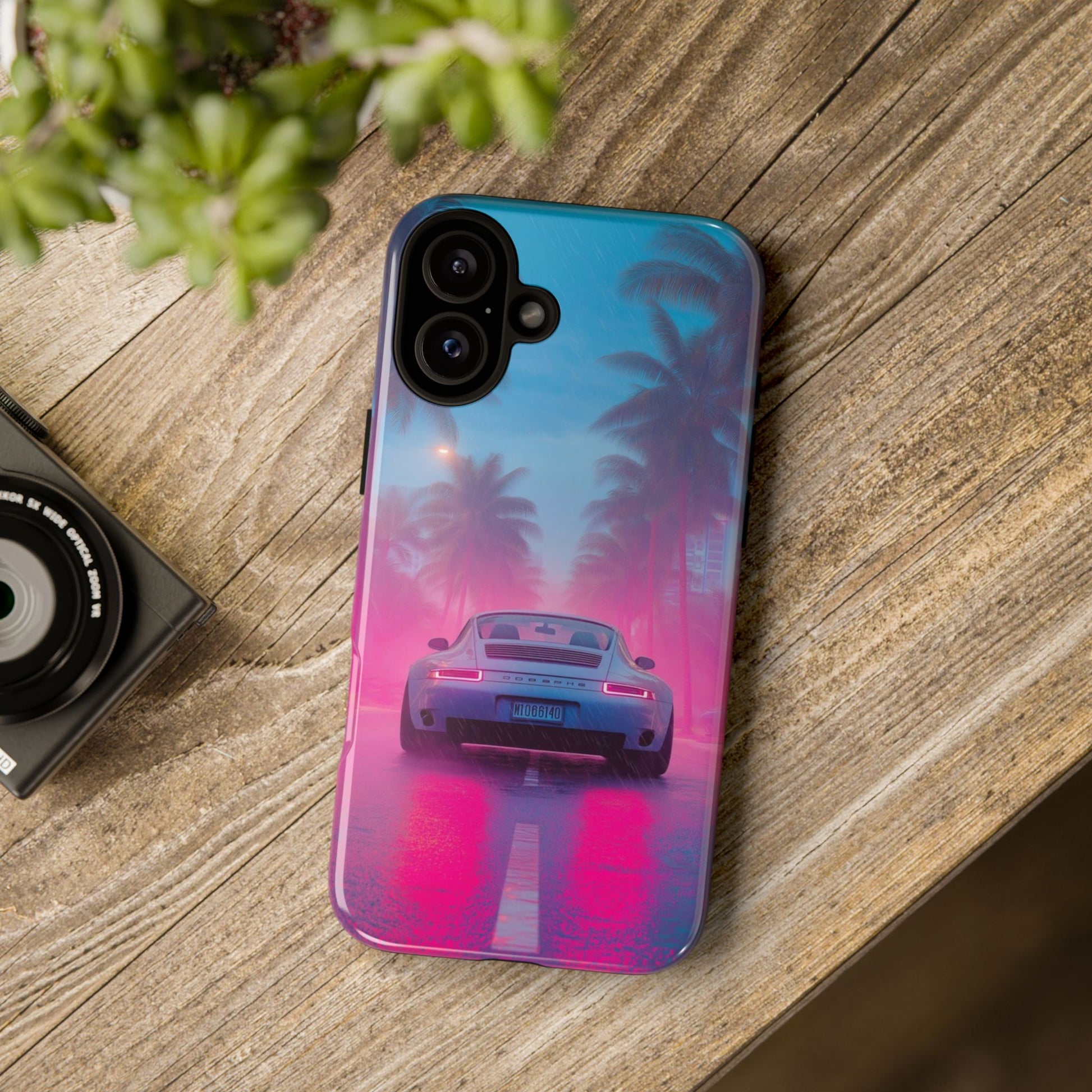 Miami Vice Porsche Phone Case for iPhone, Samsung Galaxy, & Pixel Phones