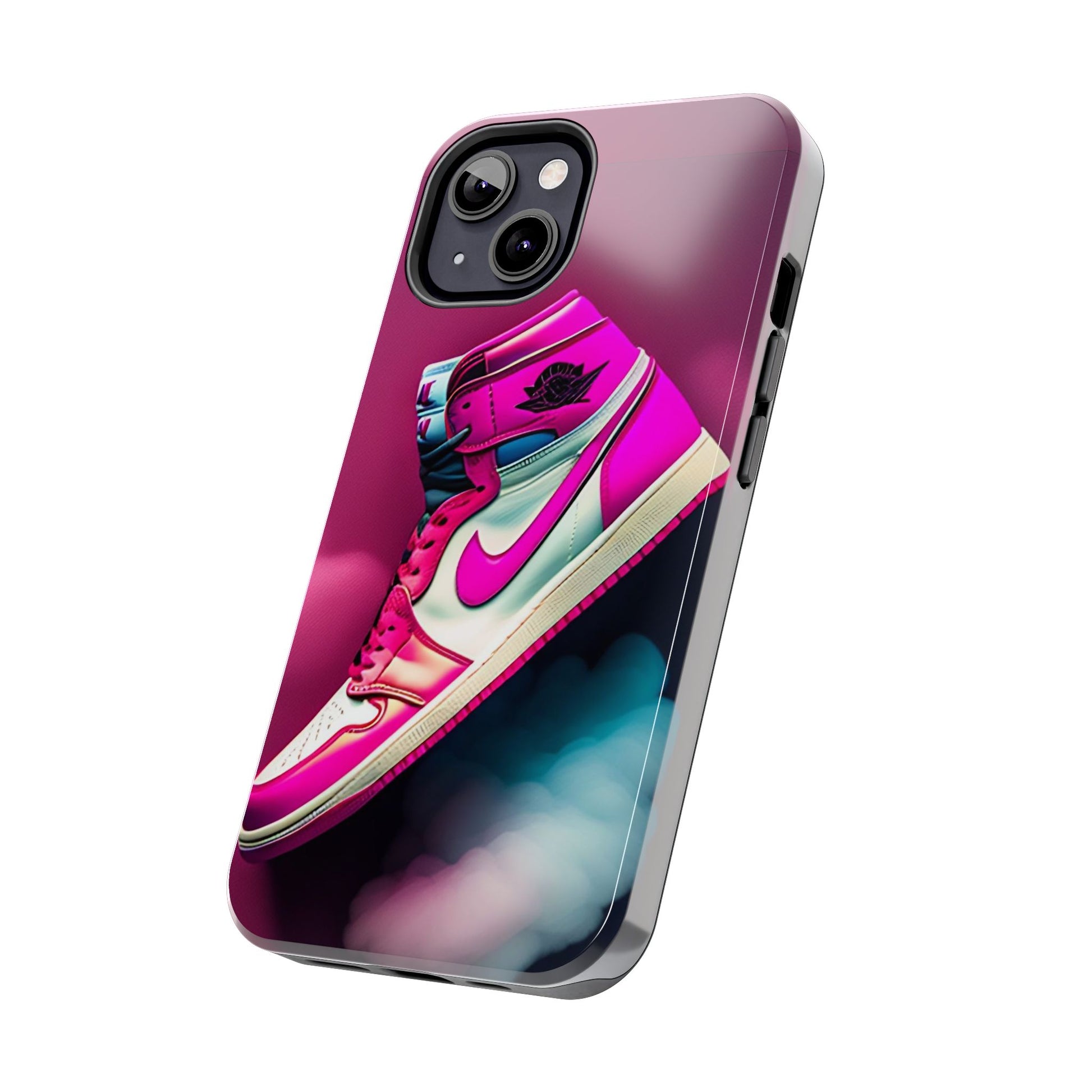 Pink Jordan Sneakers Phone Cases for iPhones & Samsung Phones