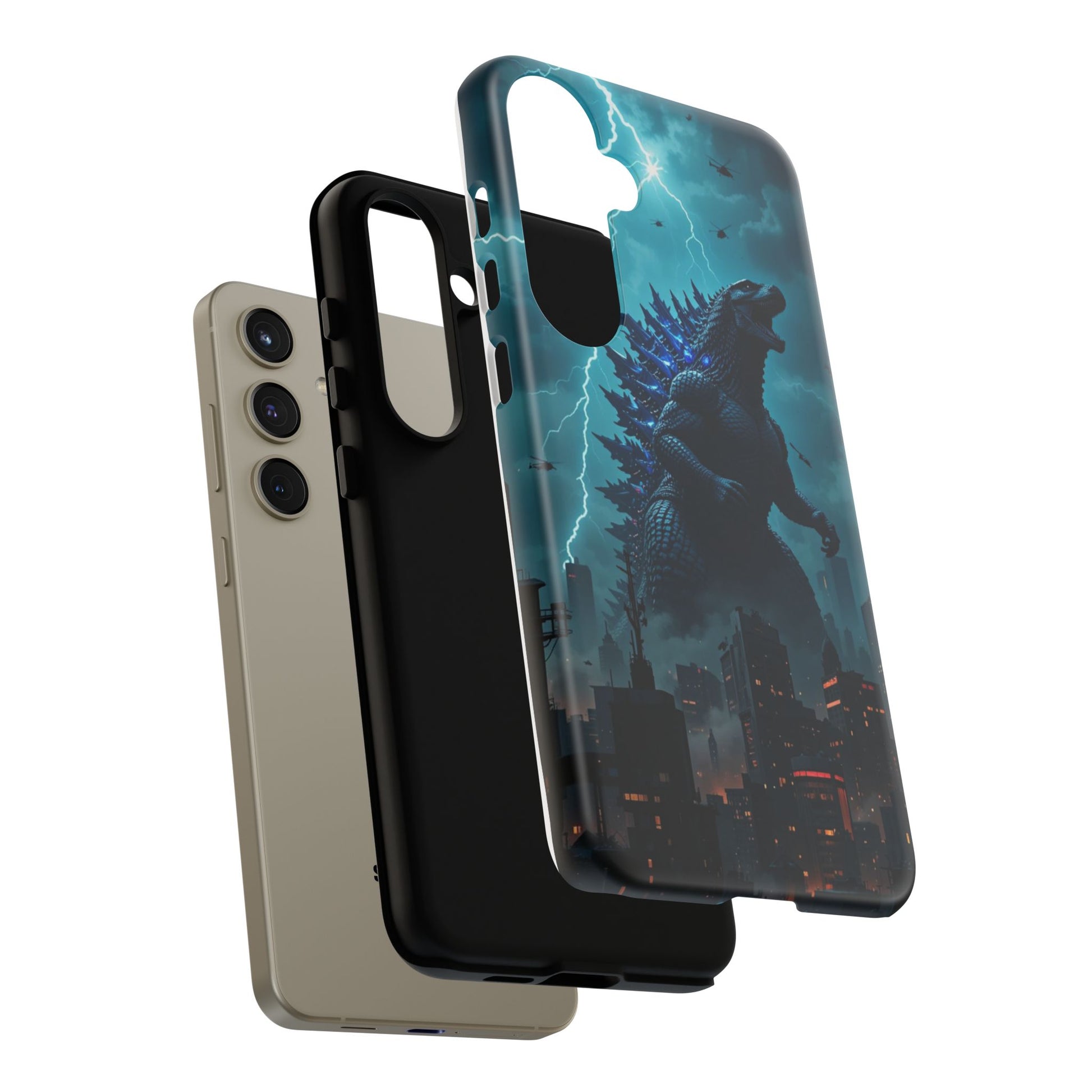 Godzilla Phone Case, Tough Cases for iPhones, Samsung, and Pixel