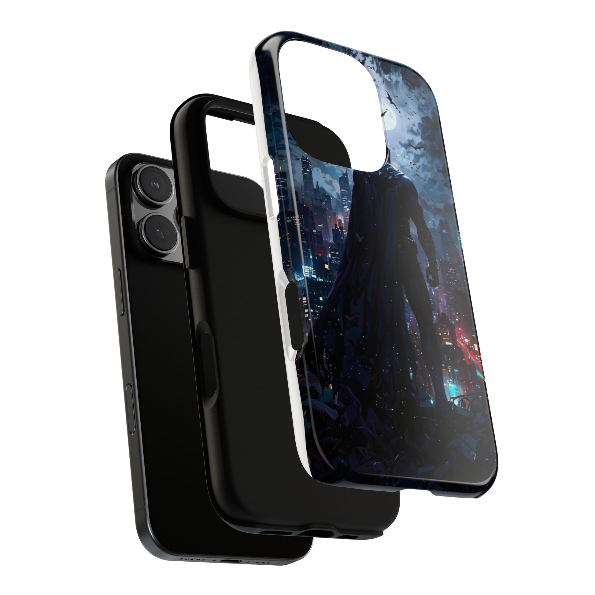 Gotham City Batman Tough Cases for iPhones, Samsung, and Pixel