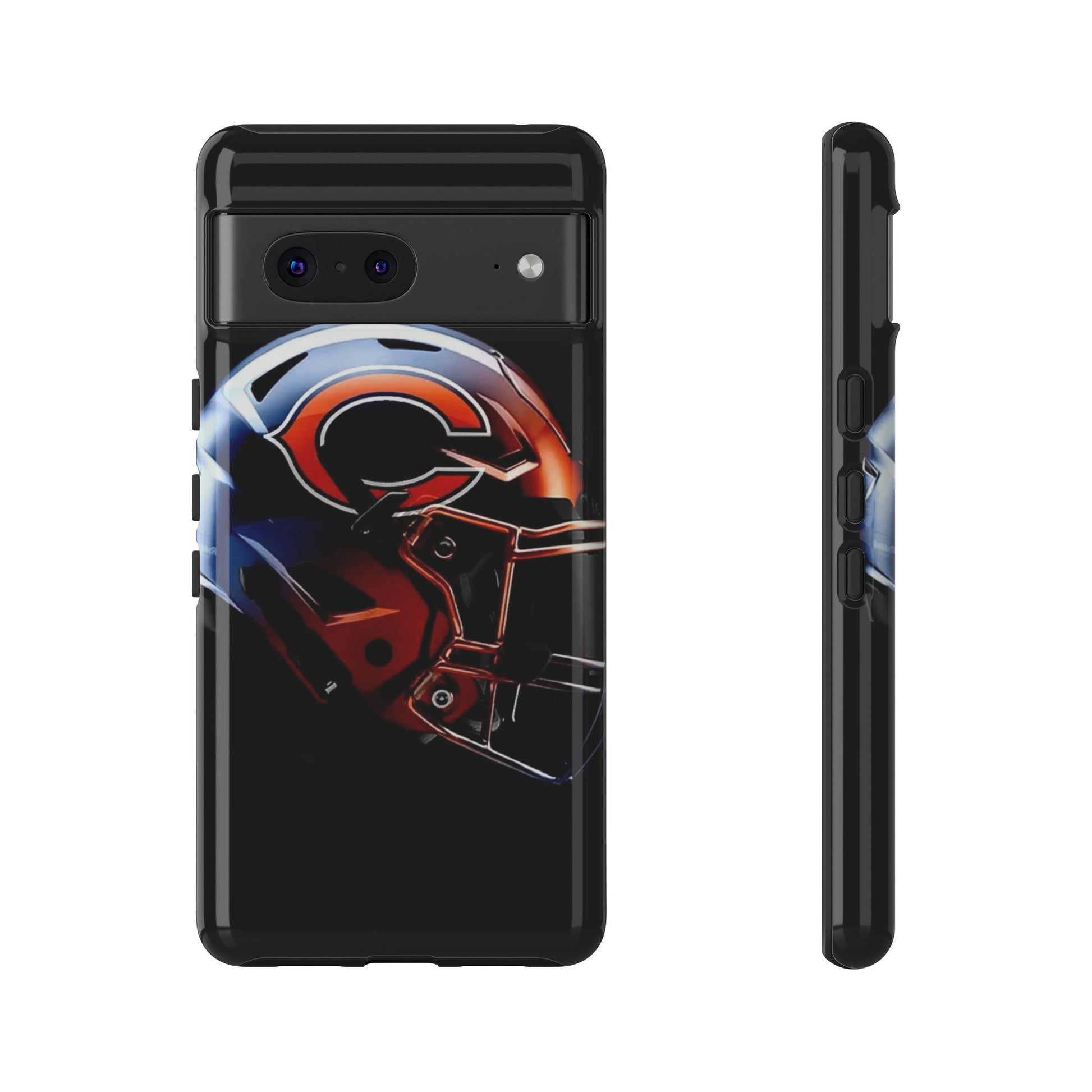 Football Helmet Chicago Bears Phone Case, Tough Cases for iPhones, Samsung, and Pixel