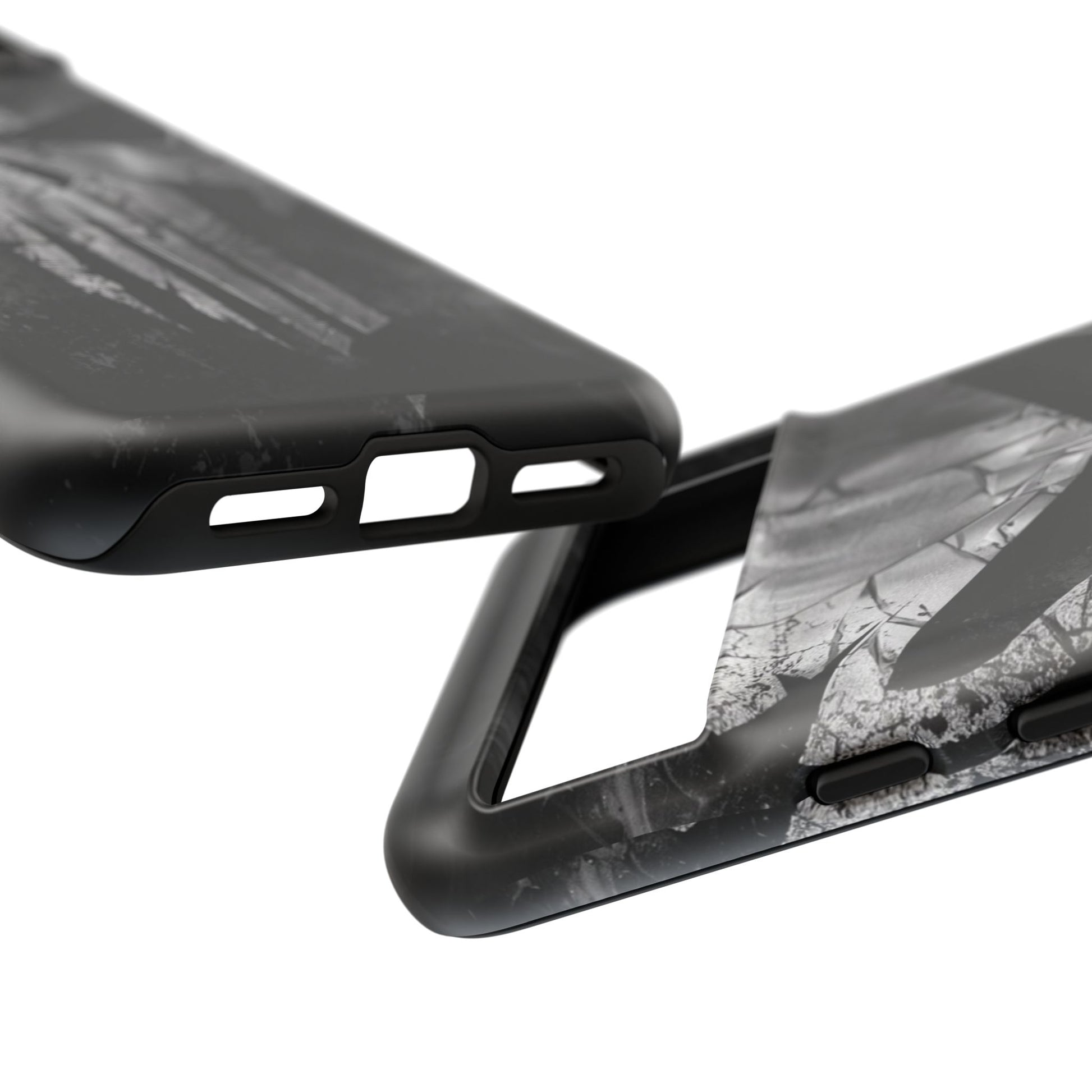 The Punisher Logo Art Tough Cases for iPhones, Samsung, and Pixel