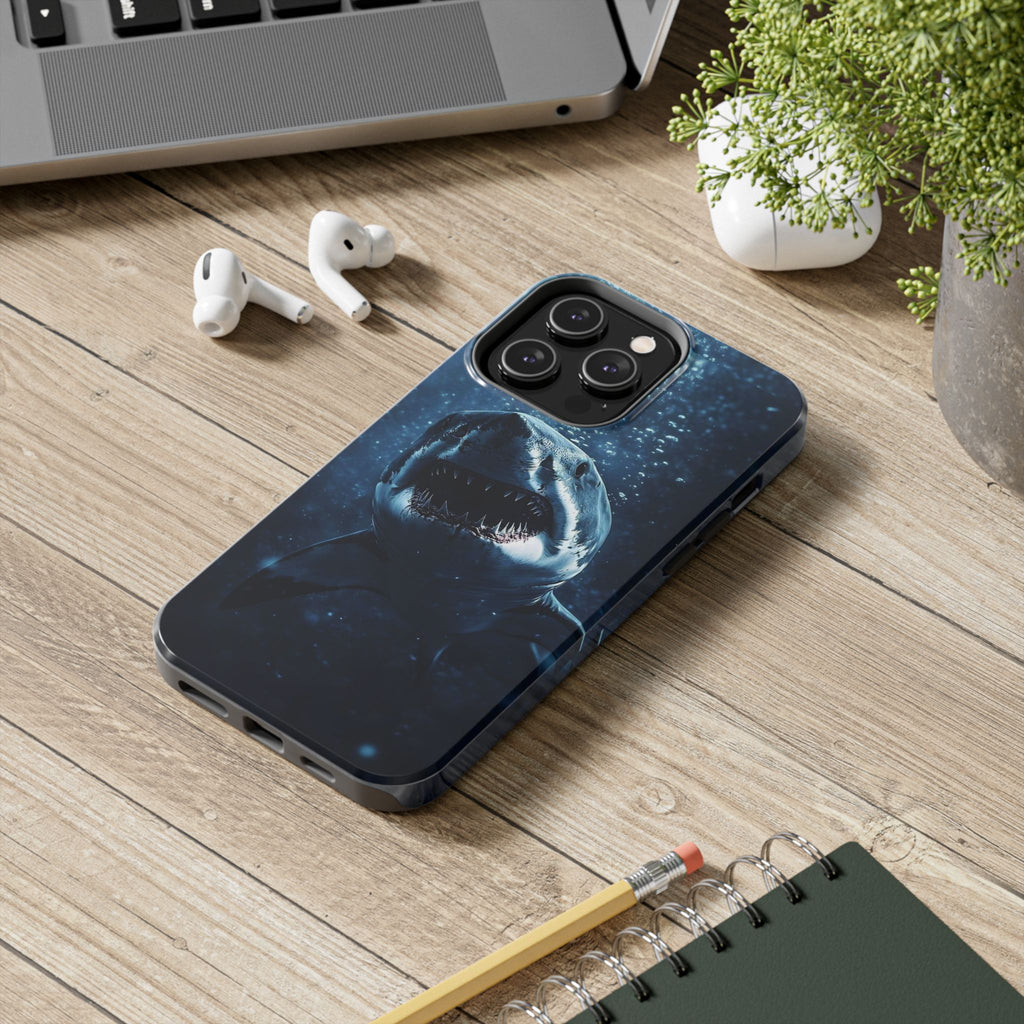 Great White Shark Theme Phone Cases for iPhones & Samsung Phones
